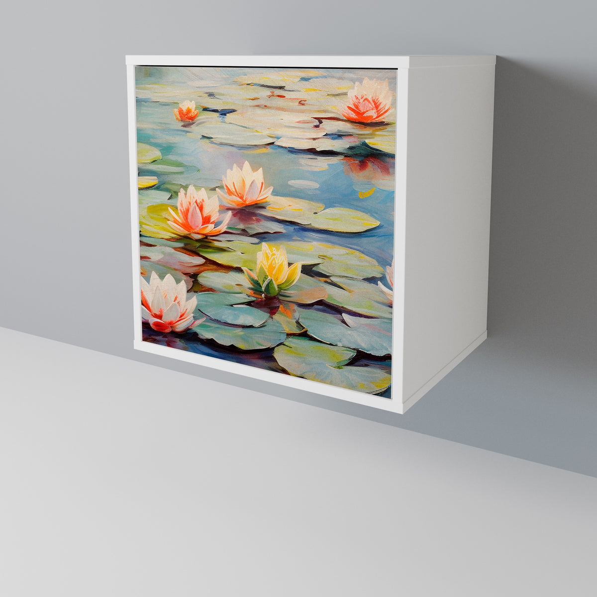 BLOOMING WATERS 1-Door Sideboard