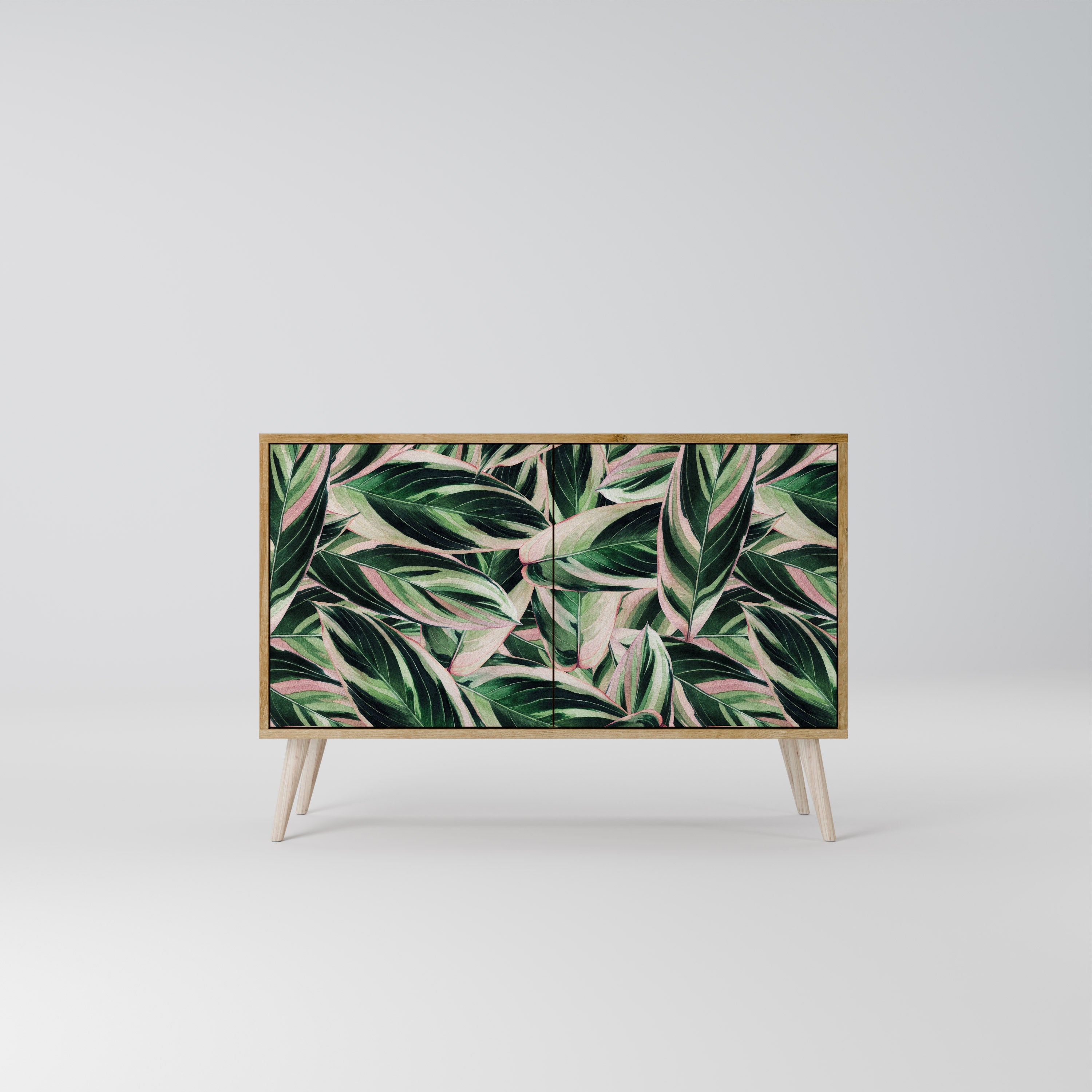EERIE STROMANTHE Sideboard mit 2 Türen in Eichenoptik