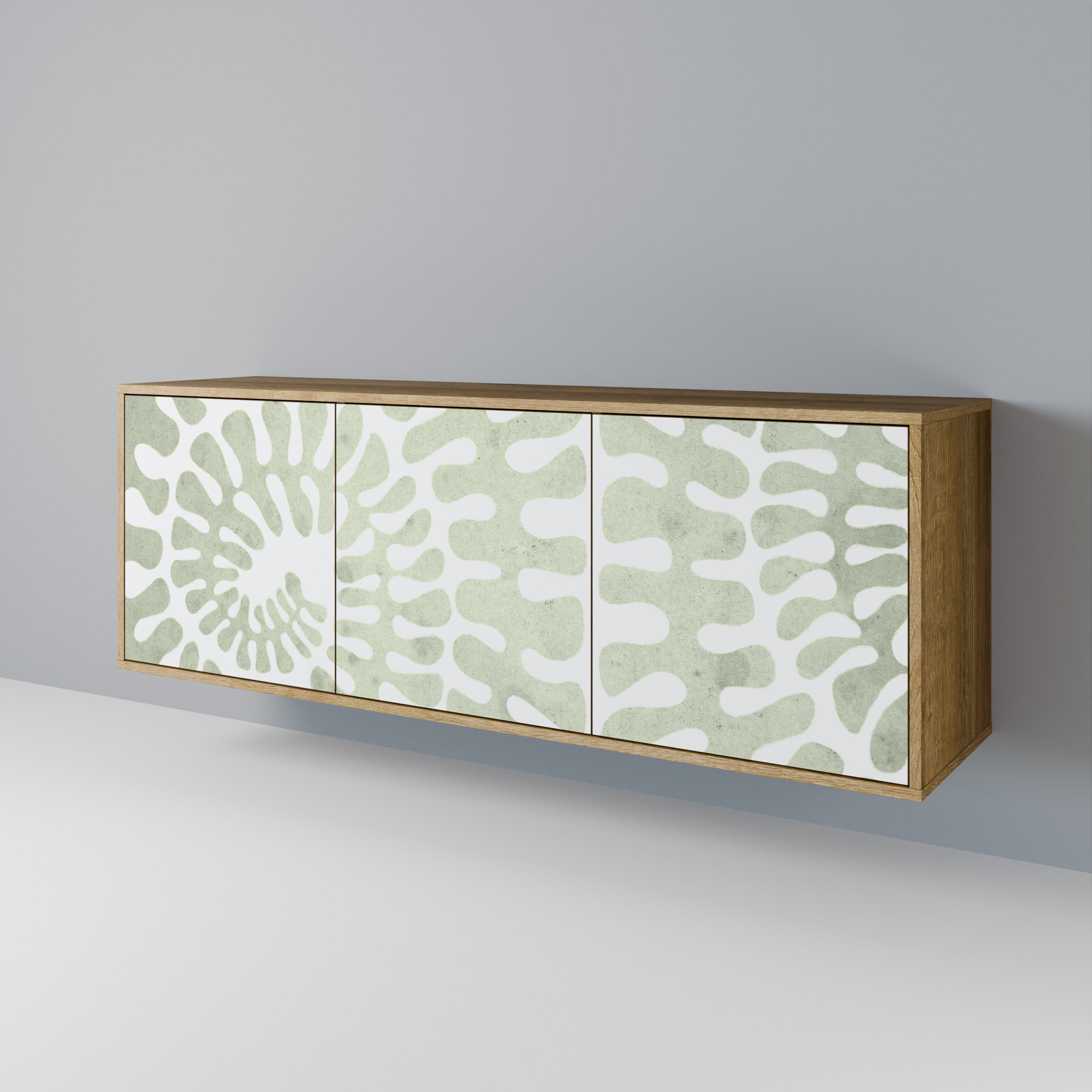 HELIX DANCE 3-türiges Sideboard in Eichenoptik