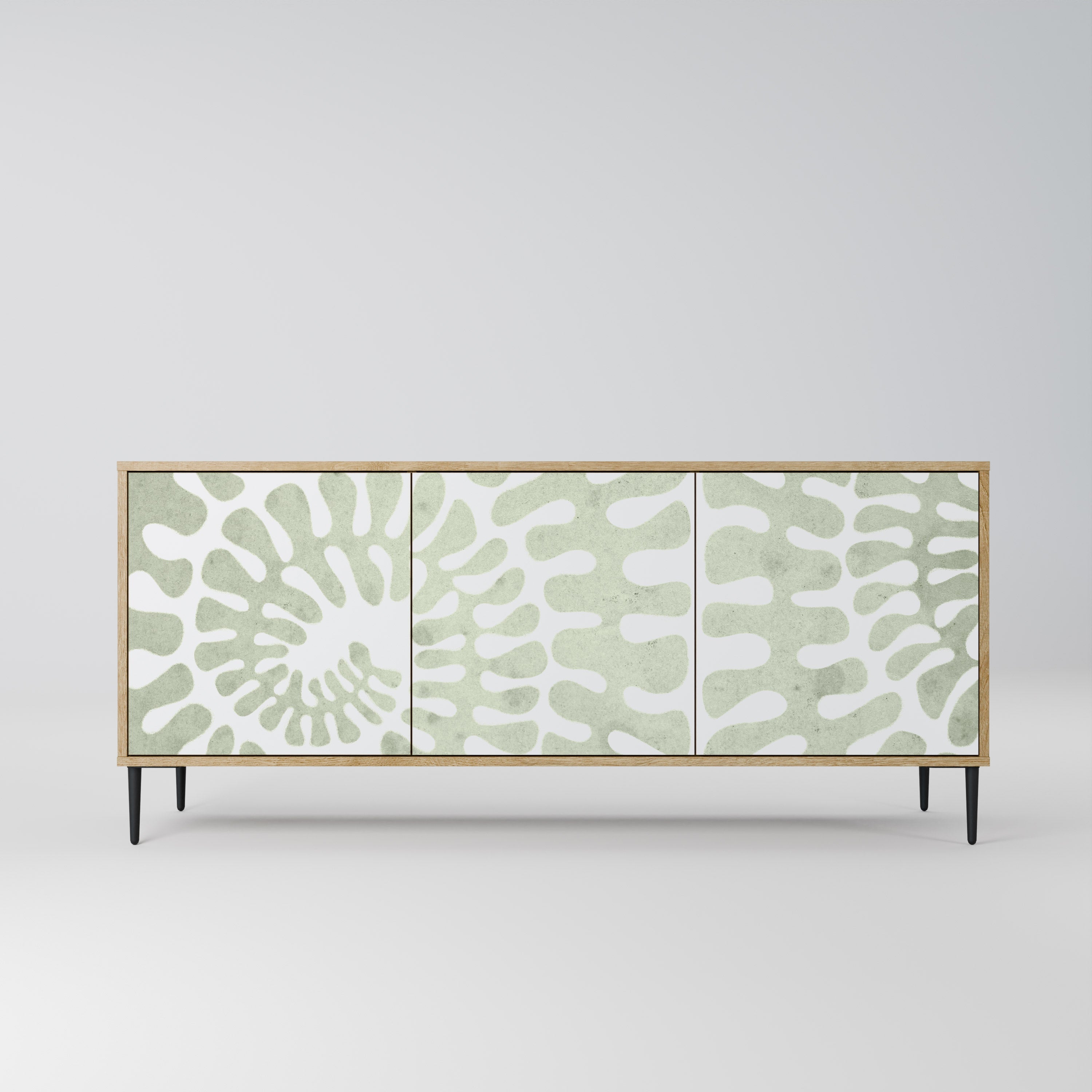 HELIX DANCE 3-türiges Sideboard in Eichenoptik