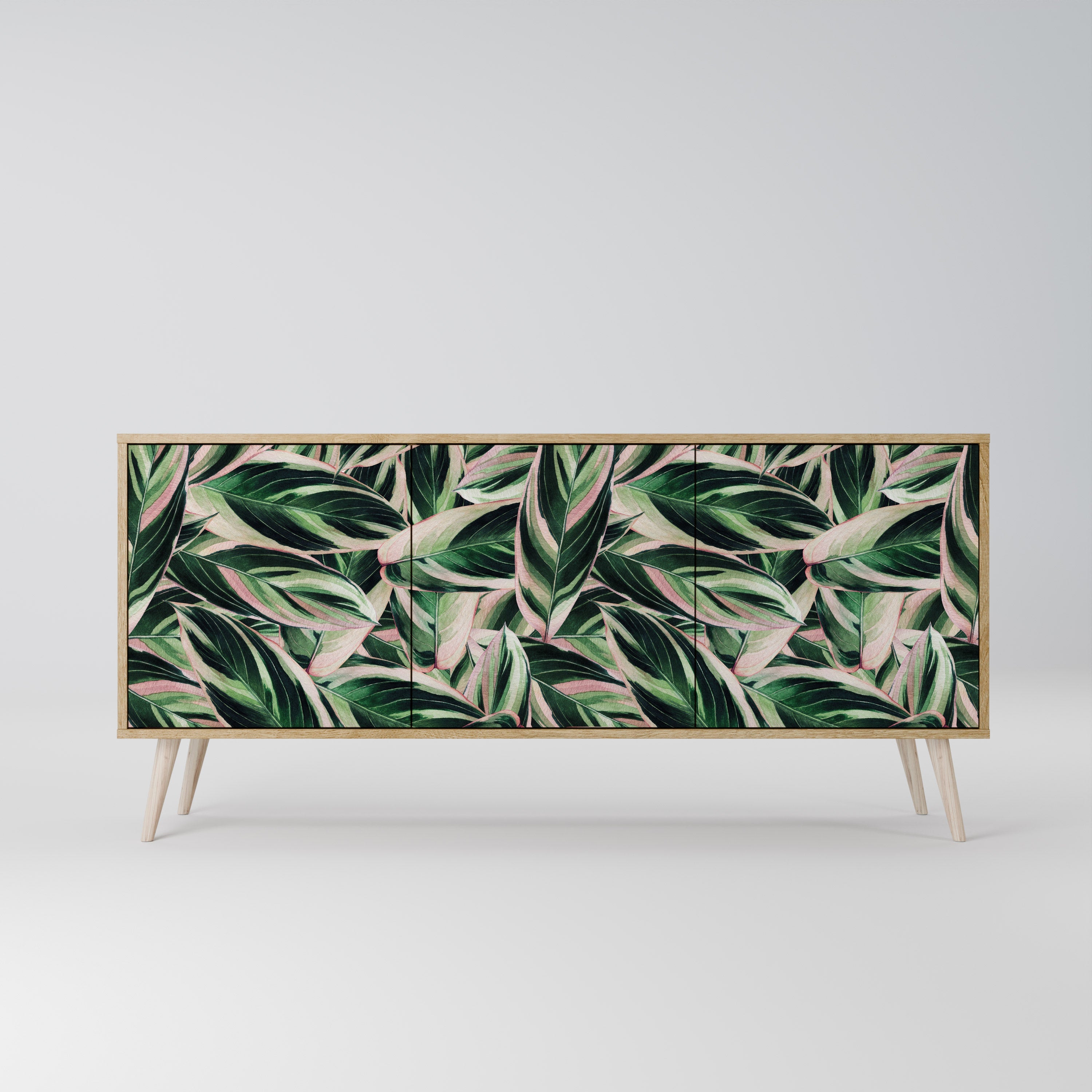 EERIE STROMANTHE 3-türiges Sideboard in Eichenoptik