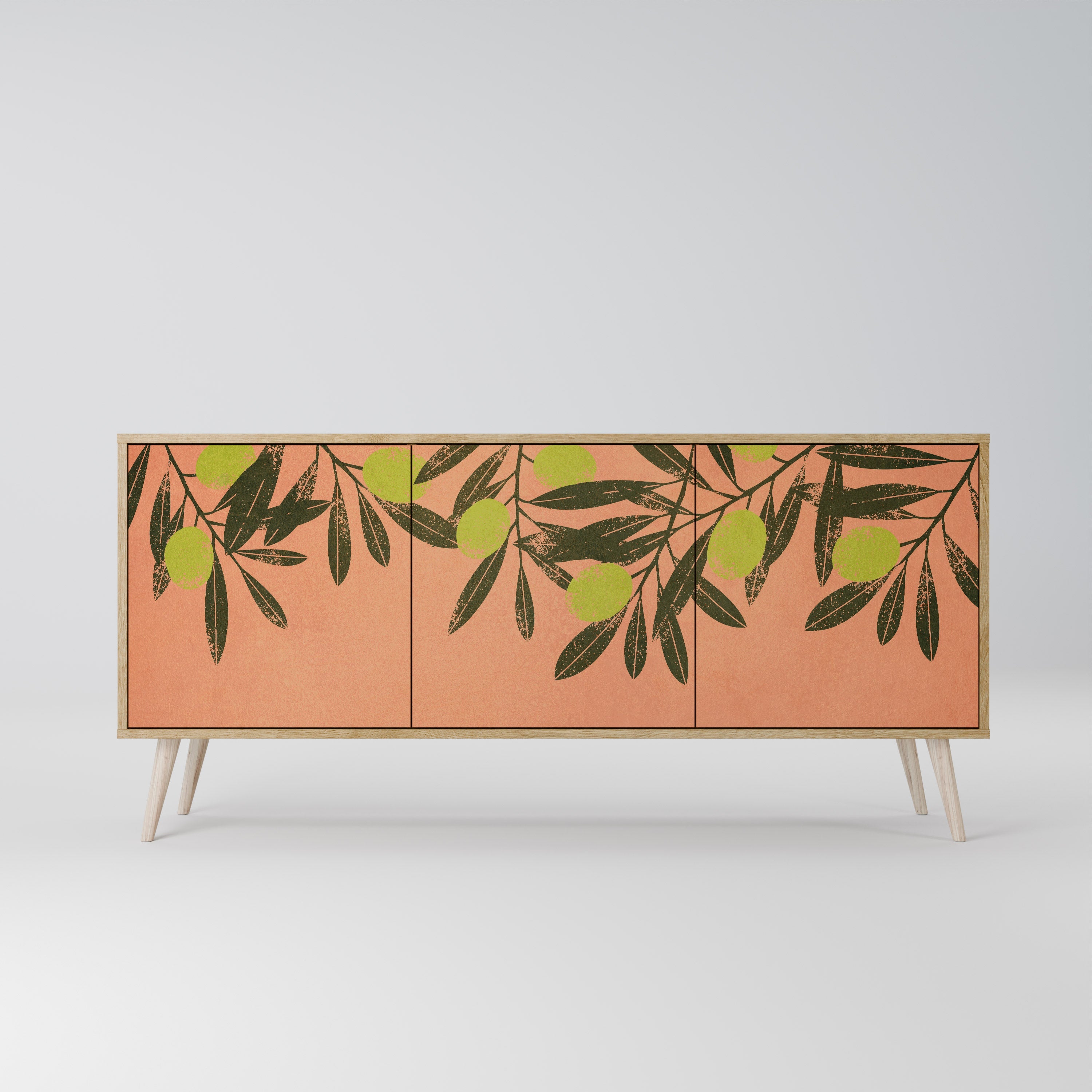 JUICY OLIVES 3-türiges Sideboard in Eichenoptik