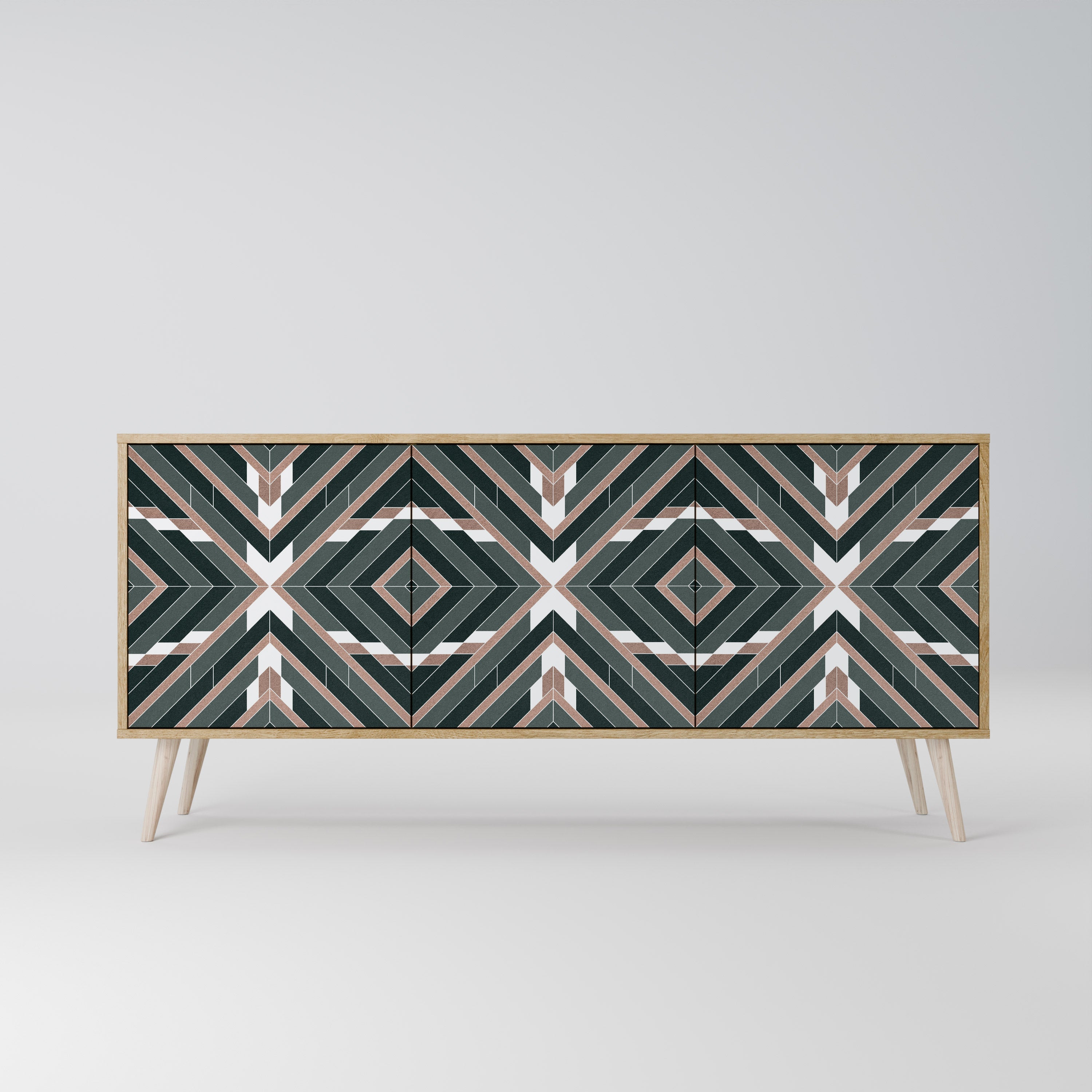 DIMENSION DELIGHTS 3-türiges Sideboard in Eichenoptik