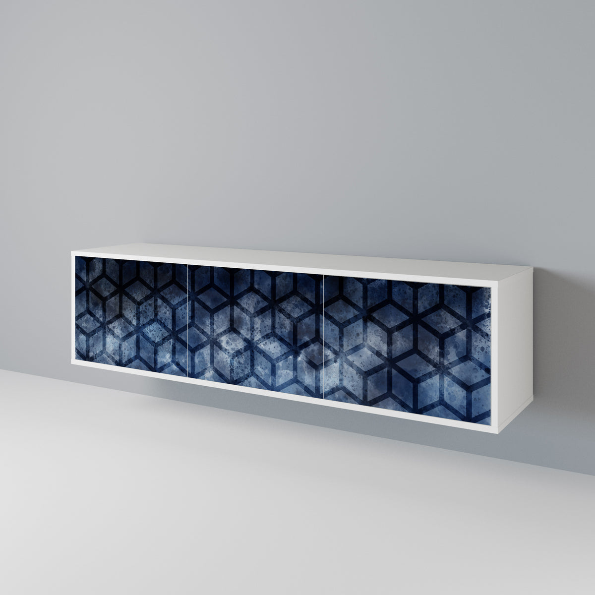 CUBIC MIST 3-türiges TV-Lowboard