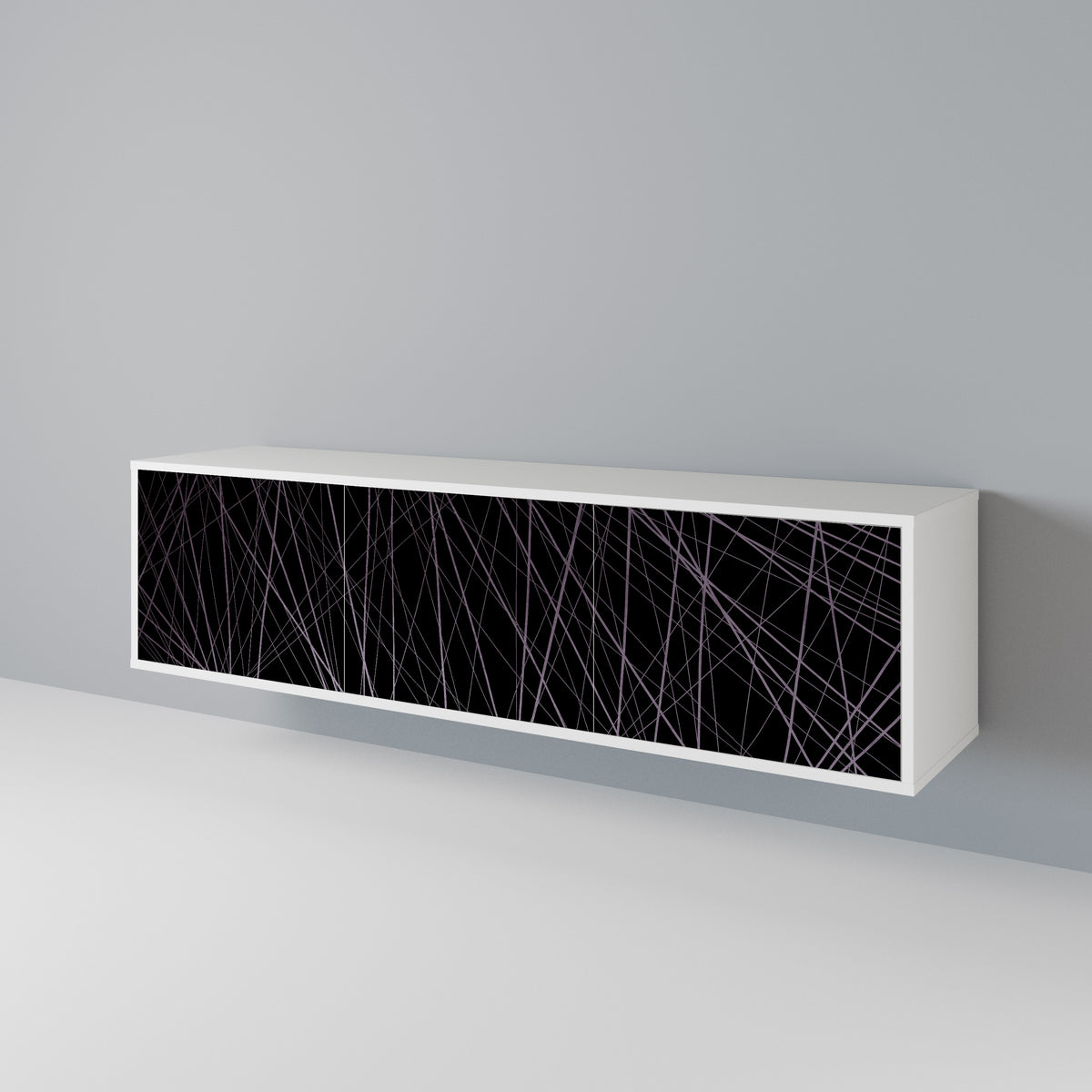 SHIMMER SPIDERGRAM 3-türiges TV-Lowboard