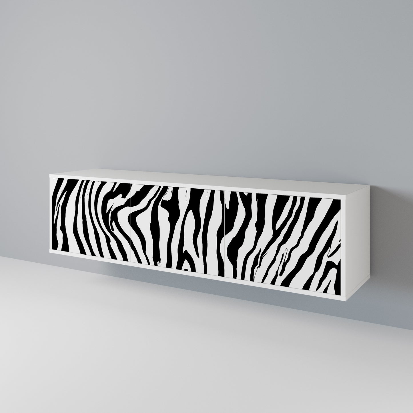 SPLENDID ZEBRA 3-türiges TV-Lowboard