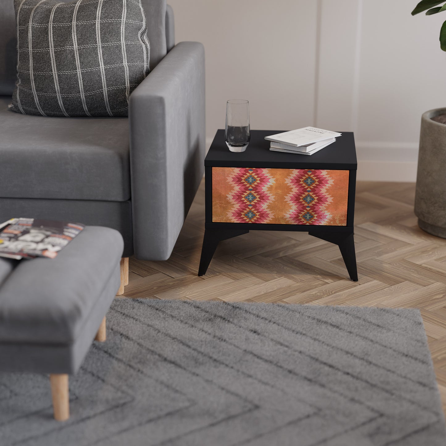 INDIAN FOLK Nightstand