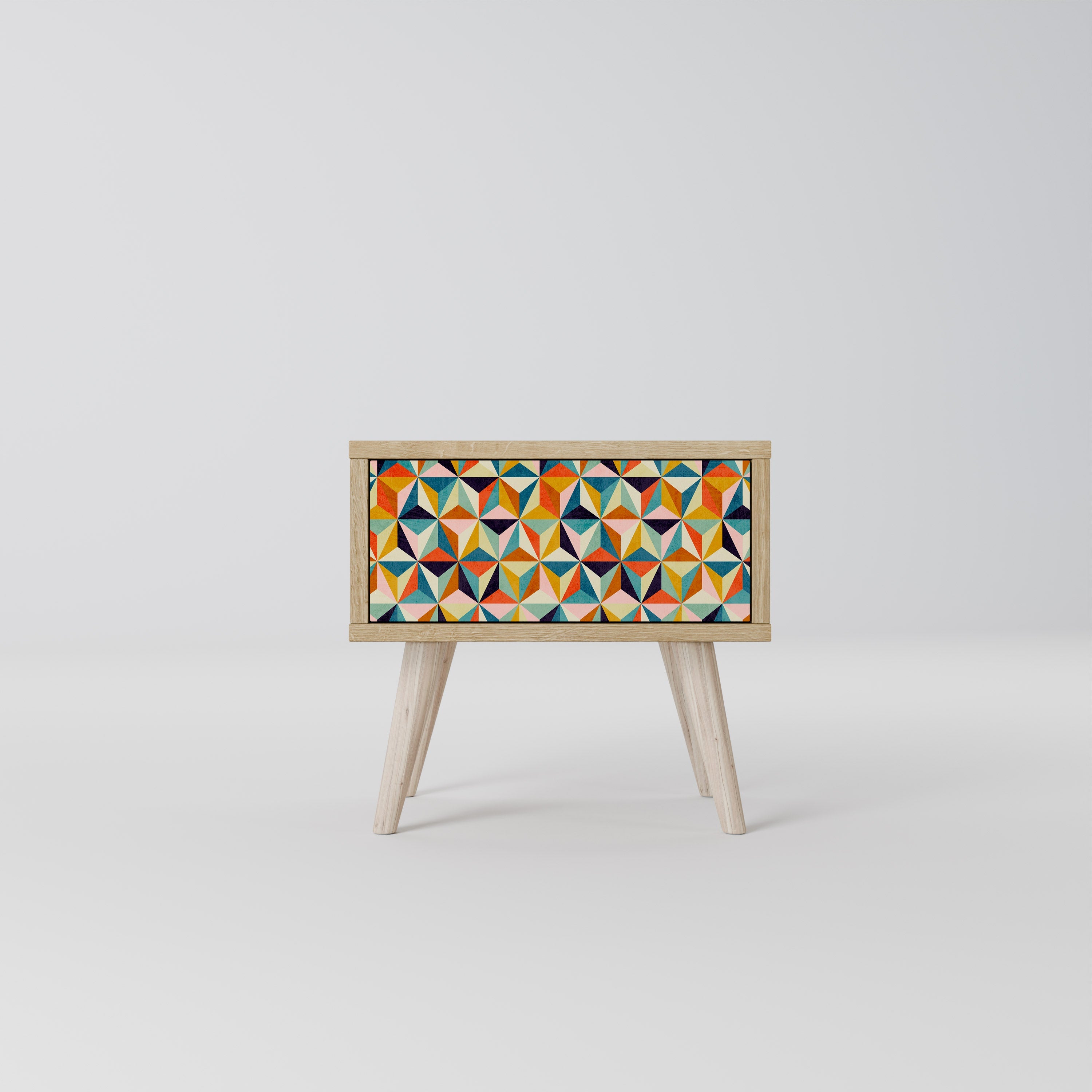 TESSELATE TREASURES Nachttisch in Eichenoptik