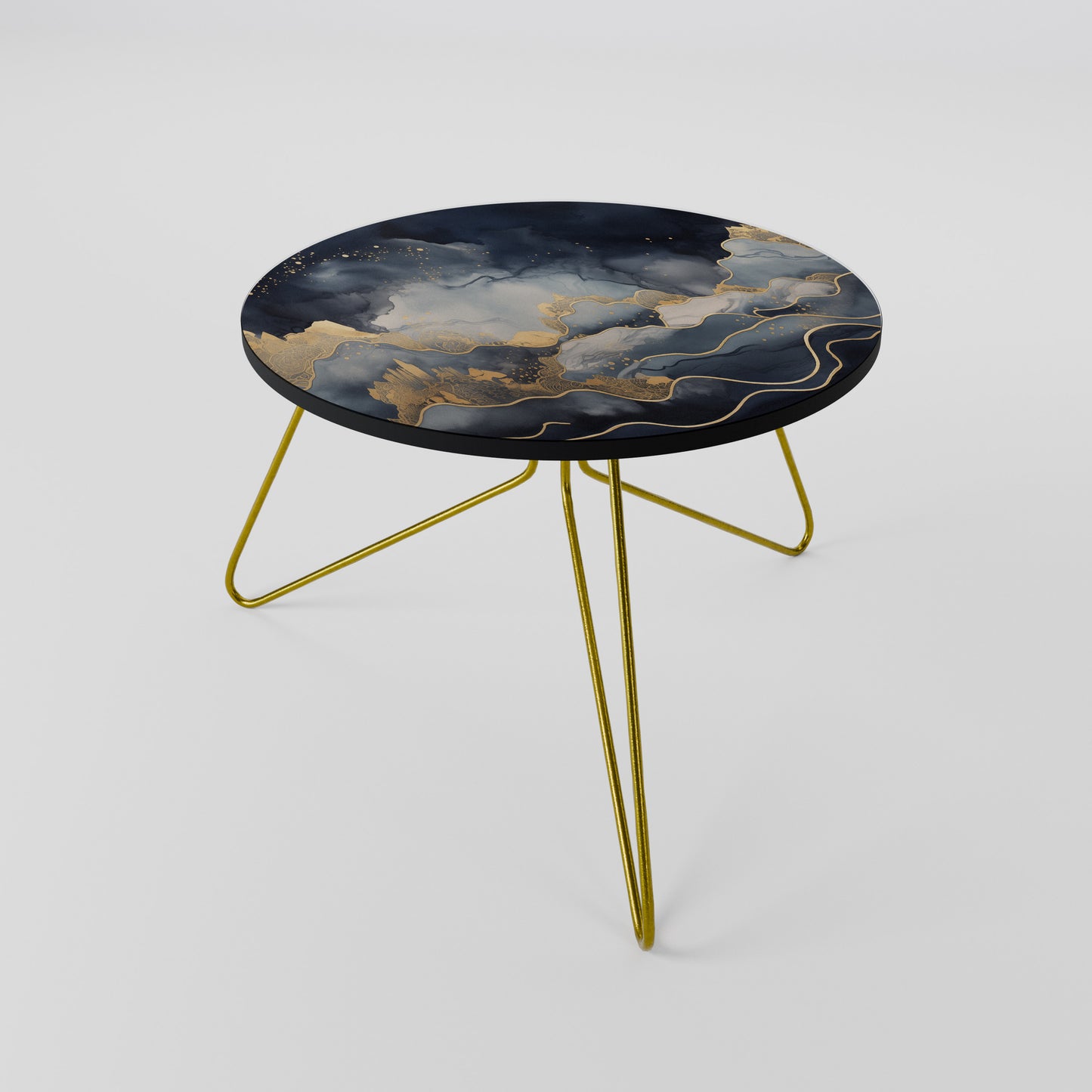 GOLDEN PEAK OF BLUE Couchtisch