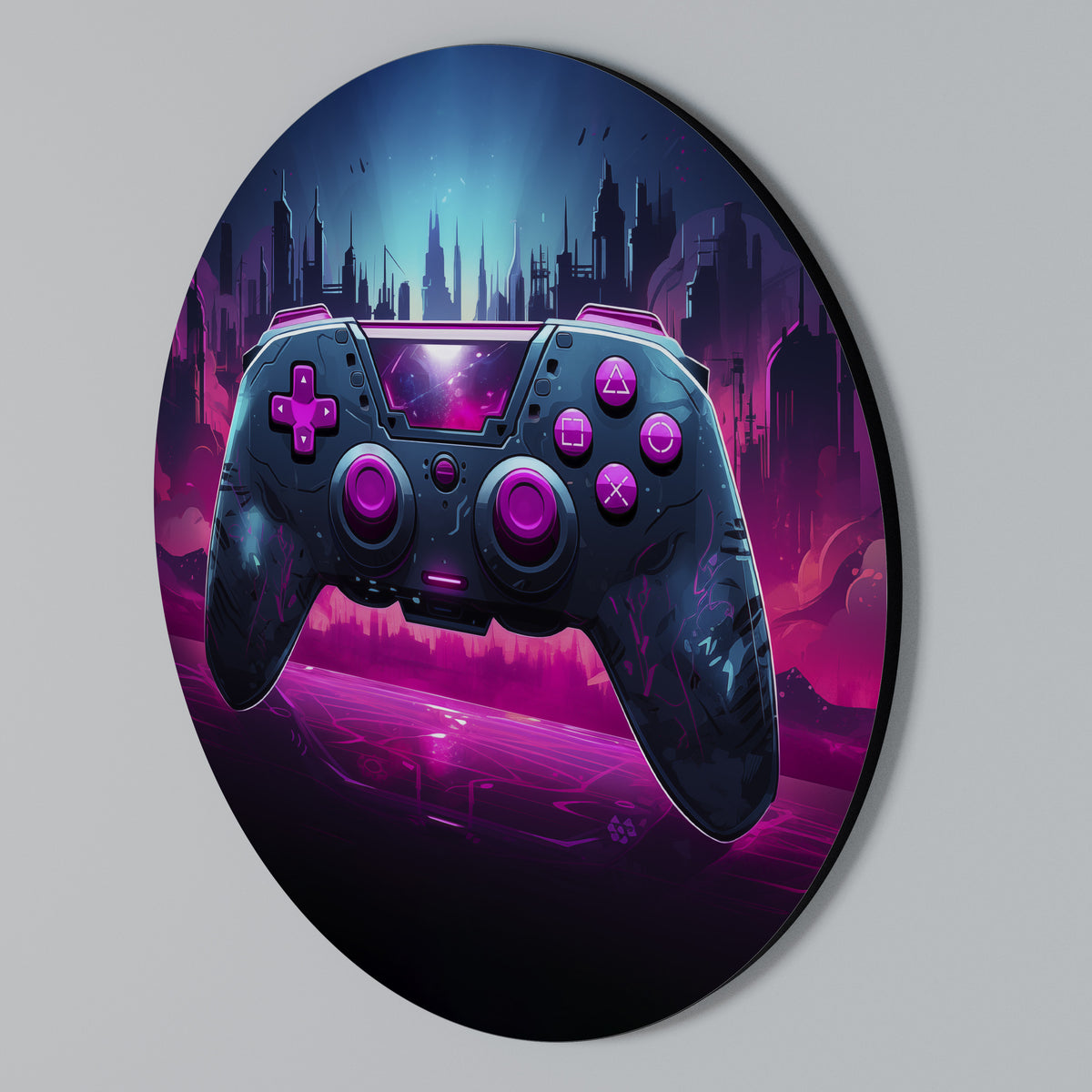 INFINITY MATRIX PAD Rundes Wandbild