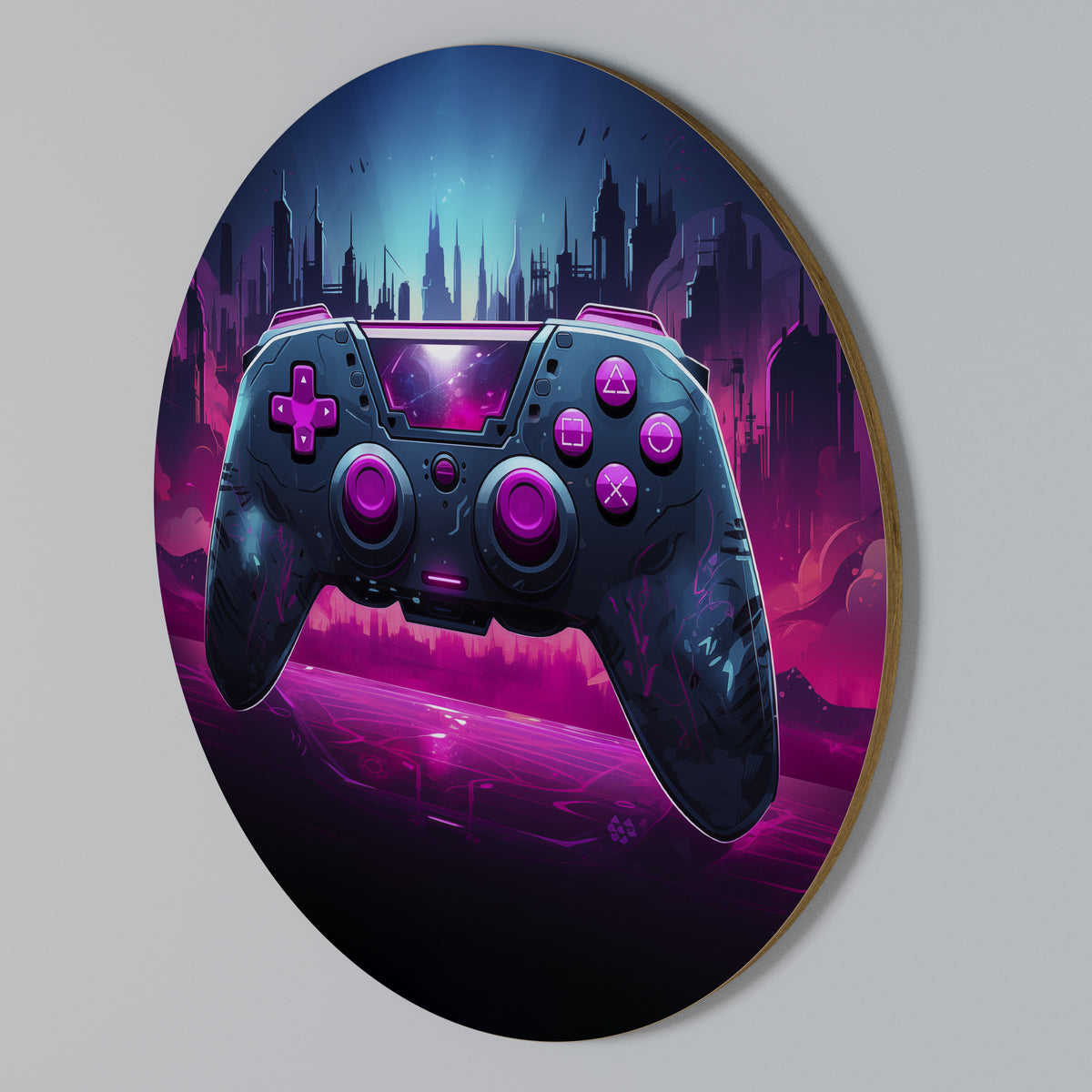 INFINITY MATRIX PAD Rundes Wandbild