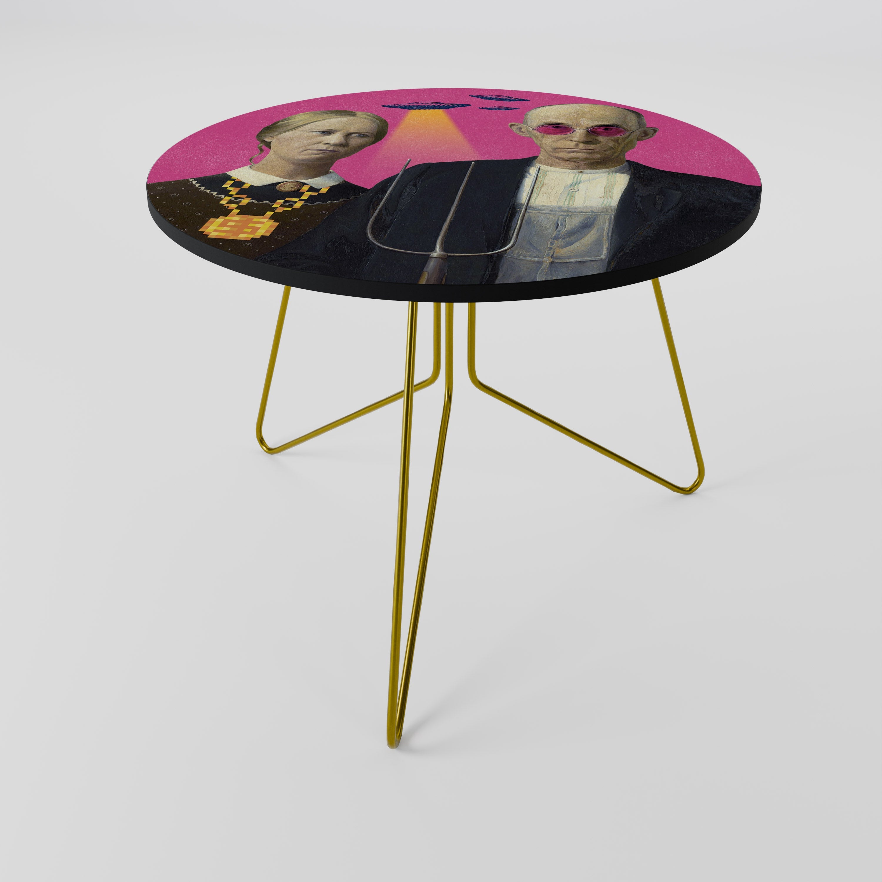 AMERICAN GOTHIC ALIEN Couchtisch 69