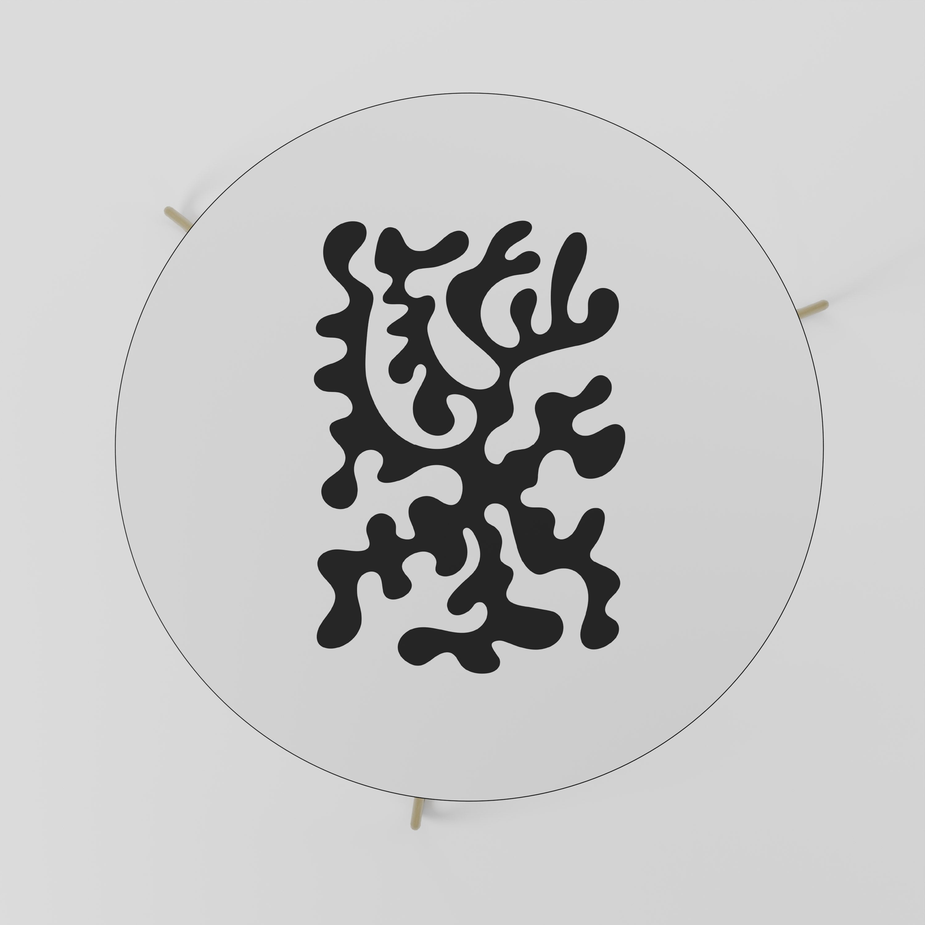 CHARCOAL CASCADE Couchtisch 69