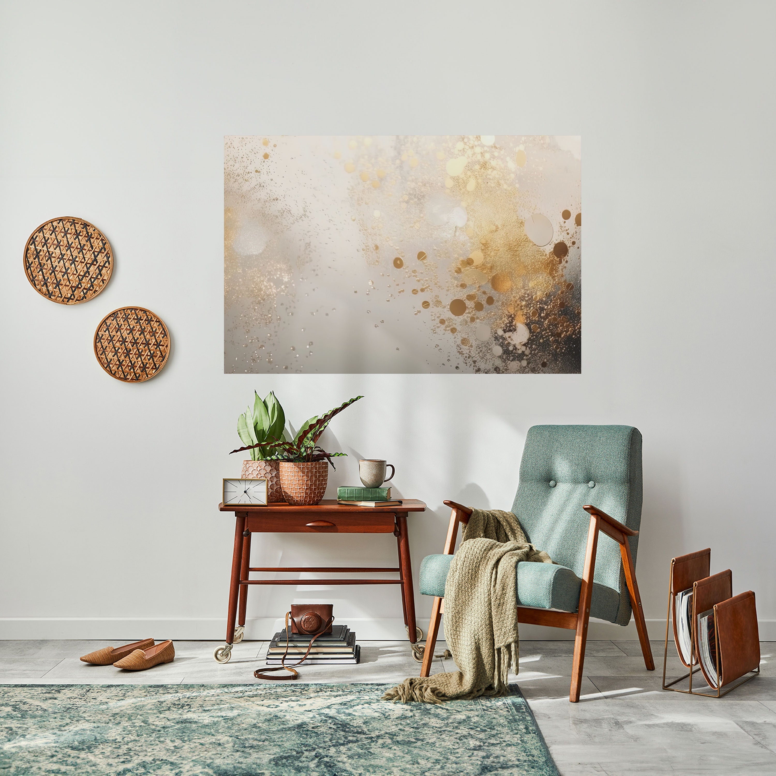 PRECIOUS CADENCE Peel and Stick Horizontal Poster