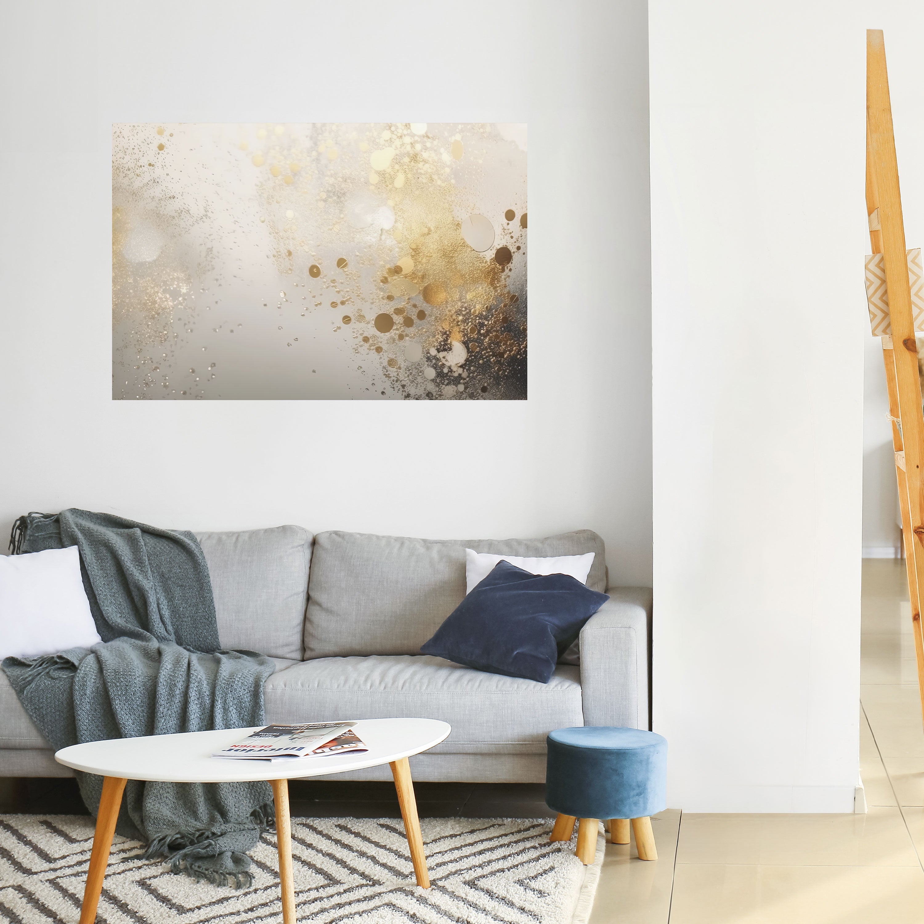 PRECIOUS CADENCE Peel and Stick Horizontal Poster