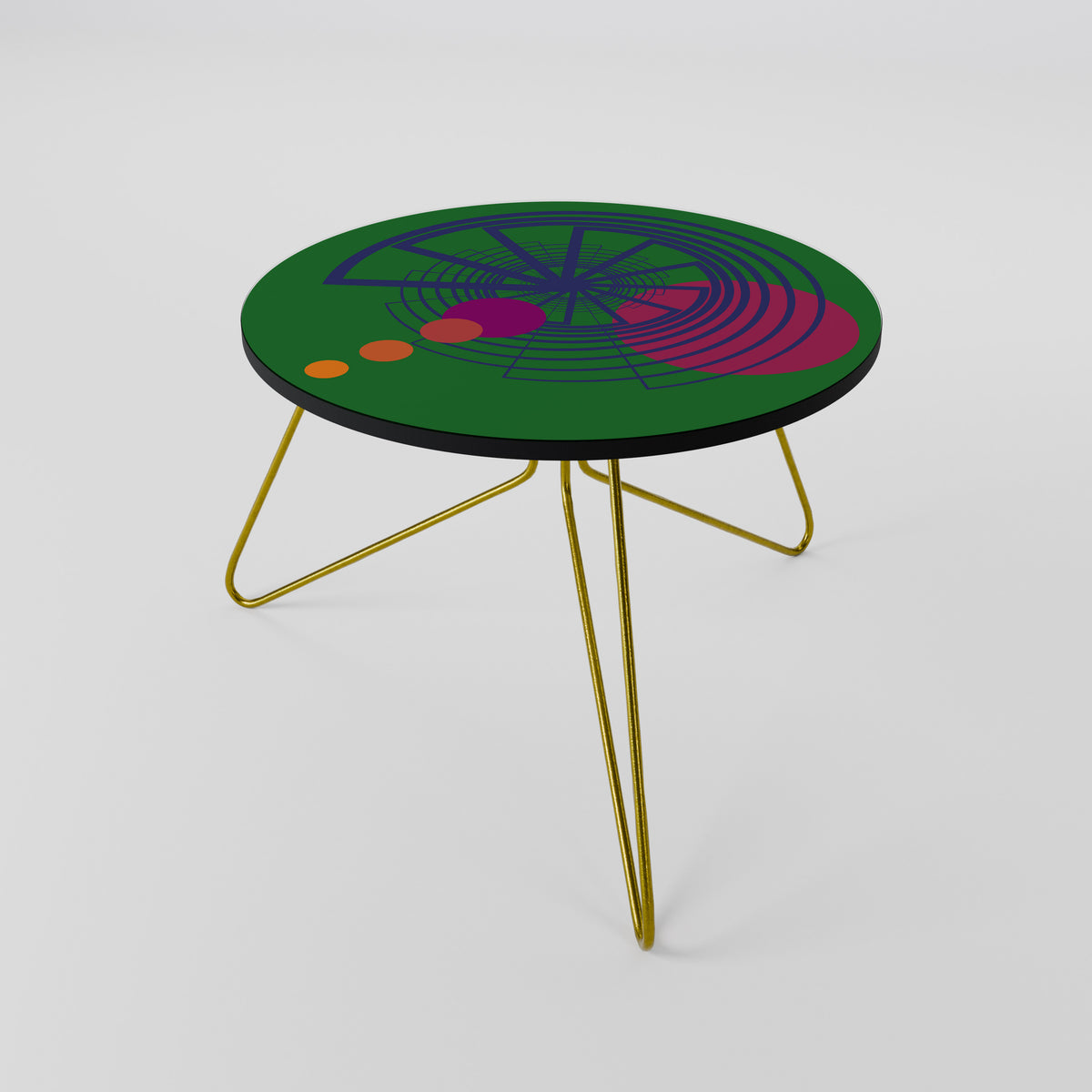 VIVID COLORWHEEL Couchtisch