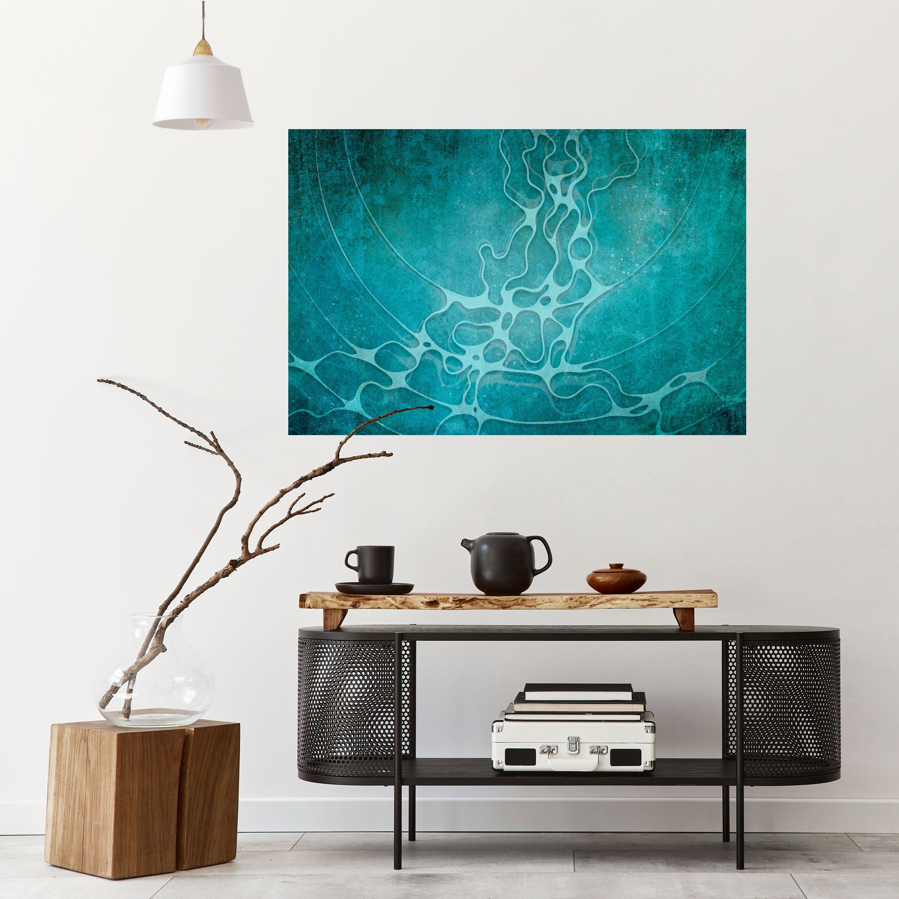 ESOTERIC ARRAY Peel and Stick Horizontal Poster