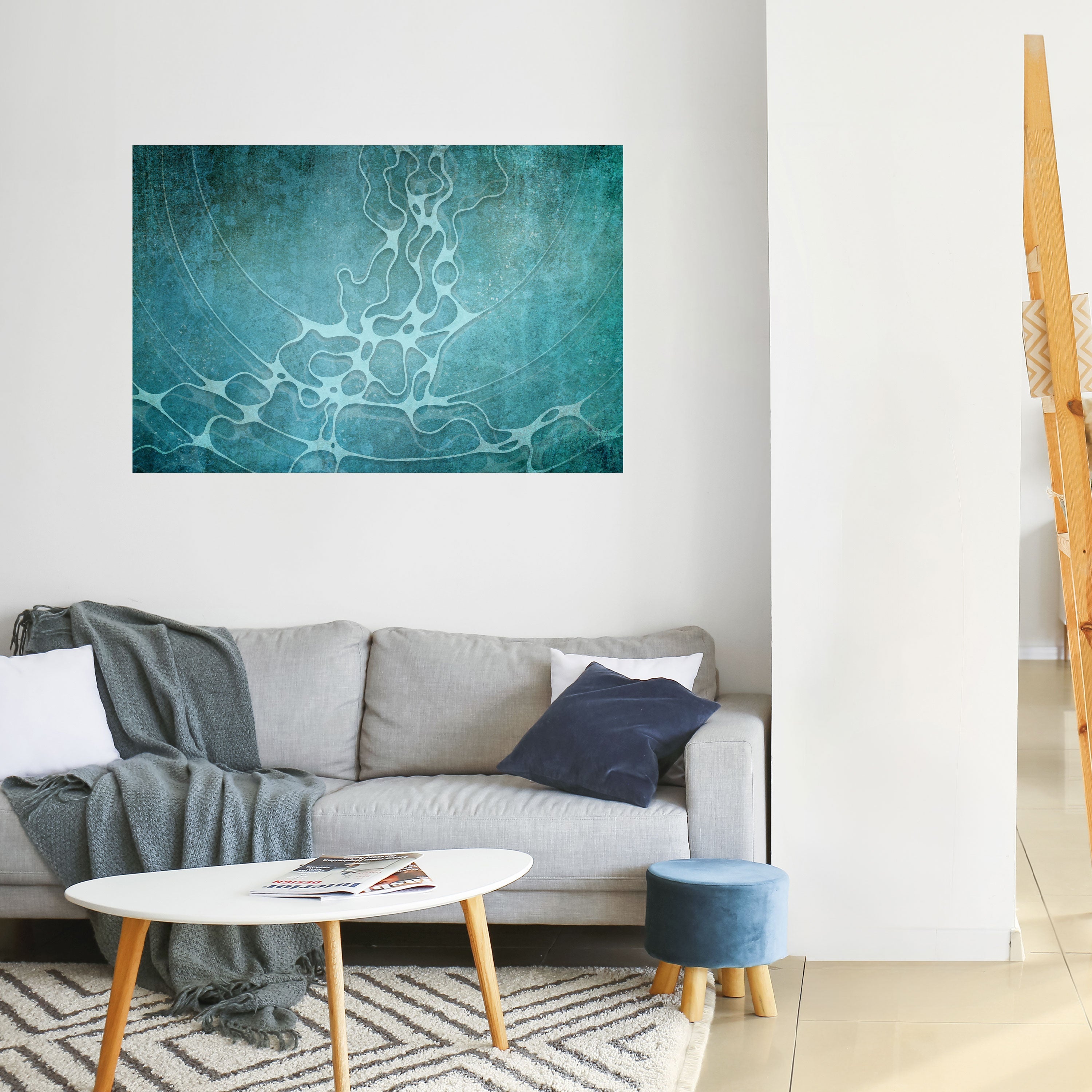 ESOTERIC ARRAY Peel and Stick Horizontal Poster