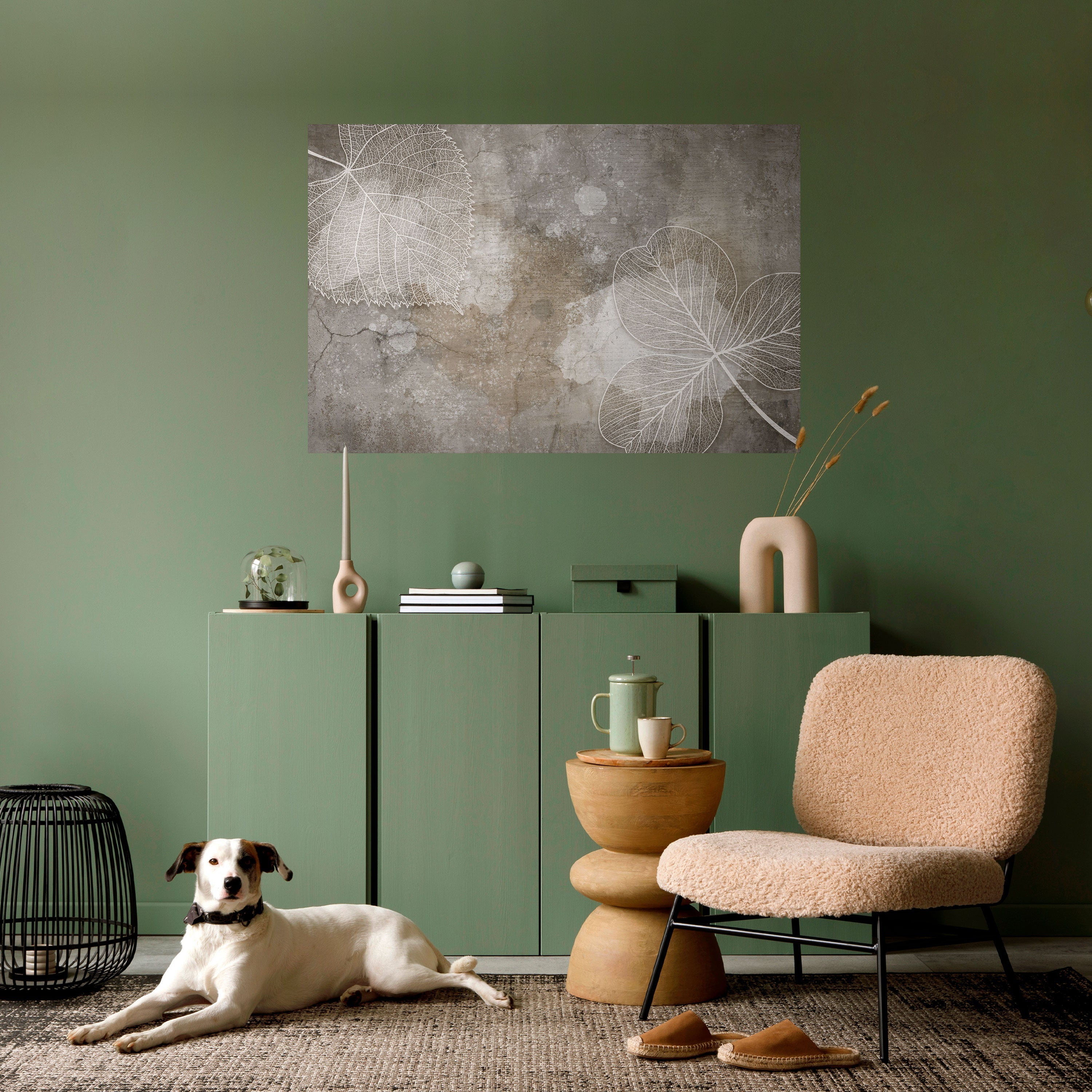 FAIR NERVATION Peel and Stick Horizontal Poster