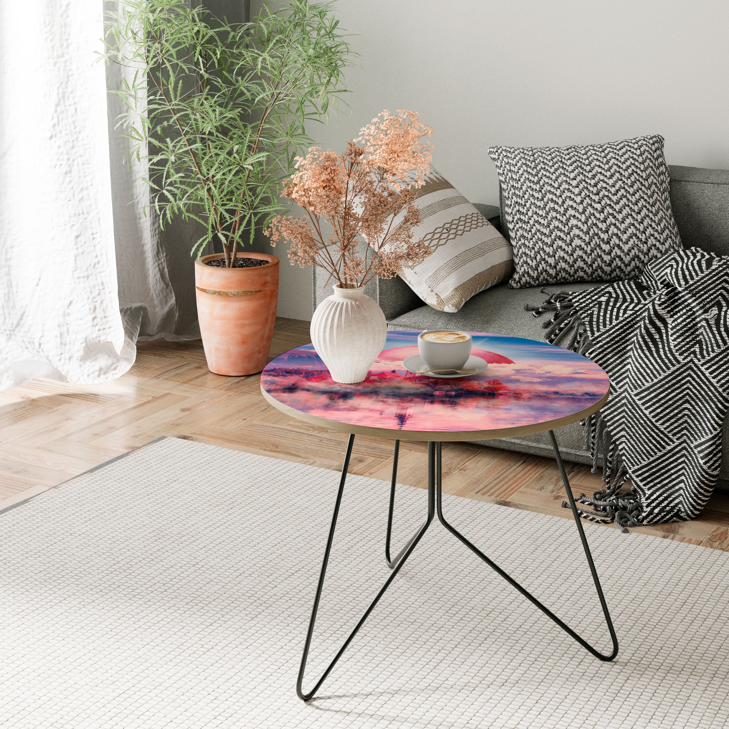 MARS ÜBER DEM BLED SEE Couchtisch 69