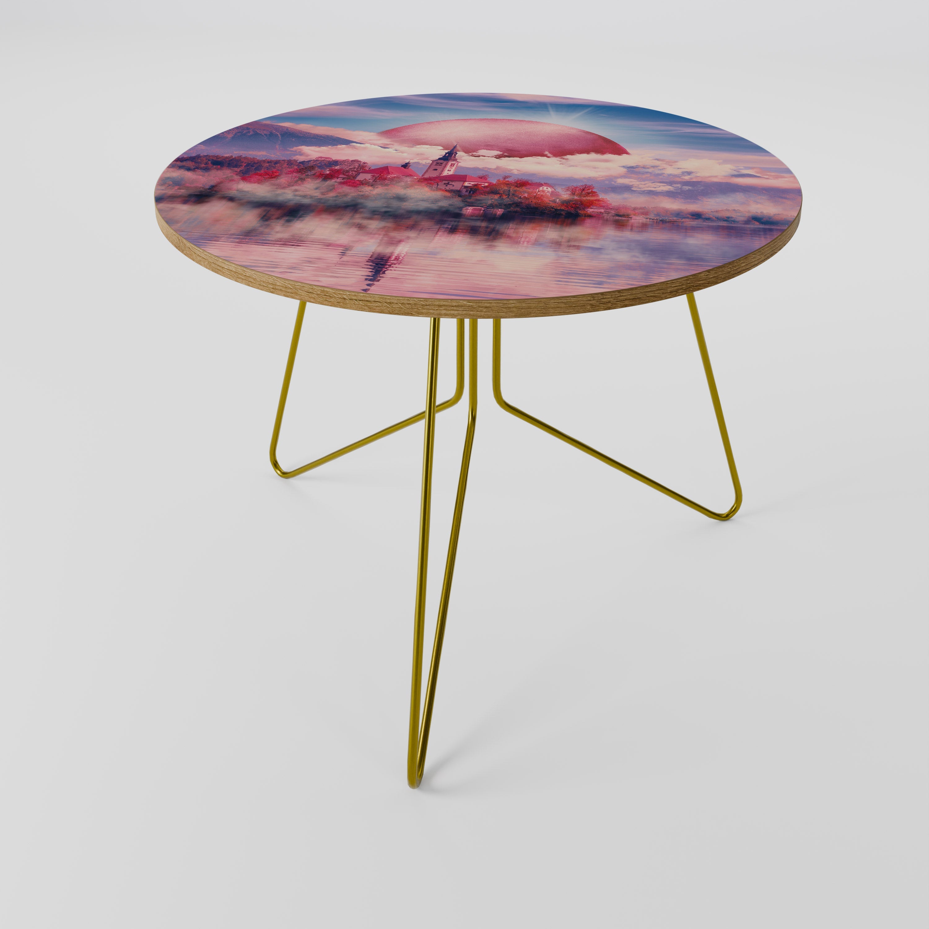 MARS OVER THE BLED LAKE Coffee Table 69