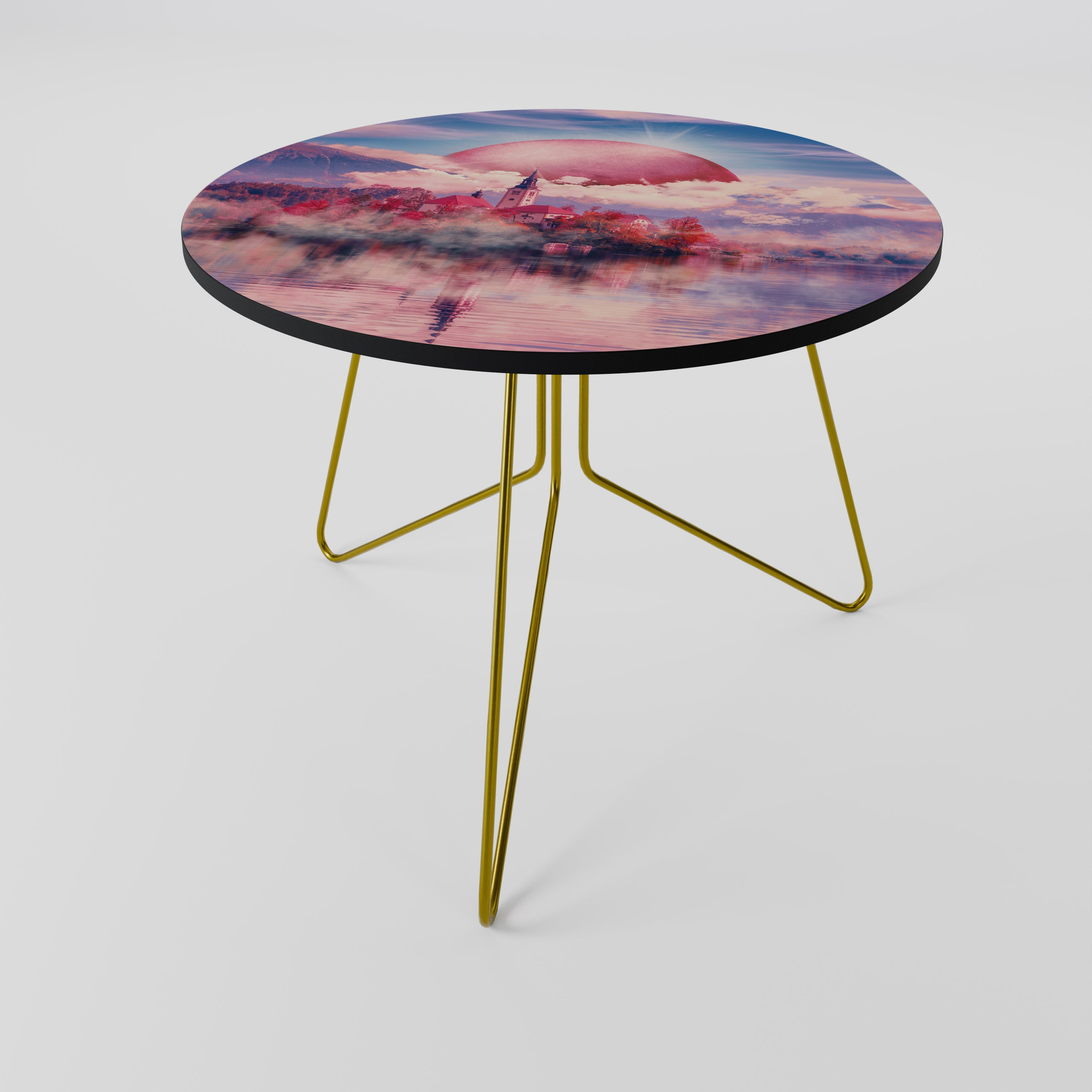 MARS OVER THE BLED LAKE Coffee Table 69