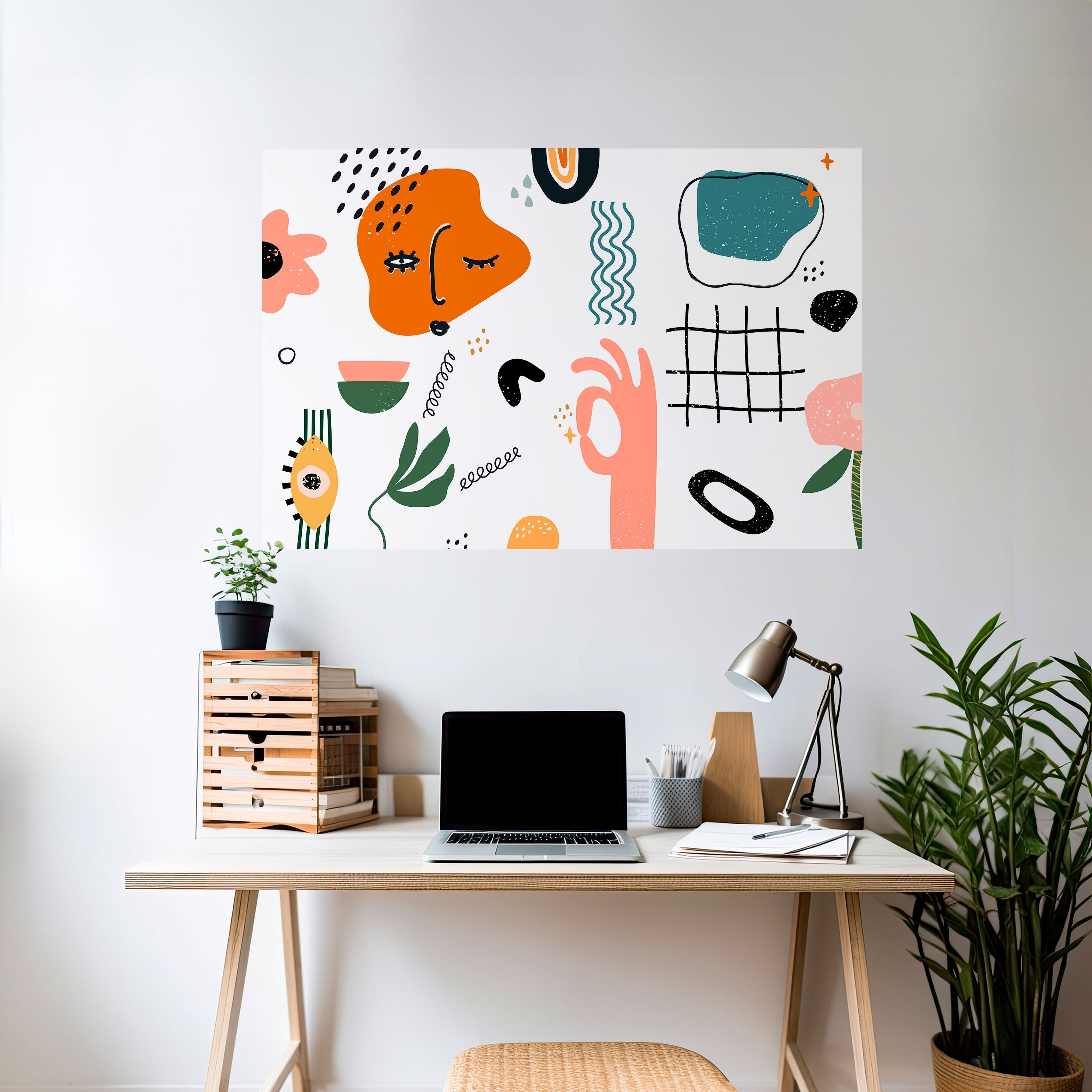 MATISSE WHIMSY Peel and Stick Horizontal Poster