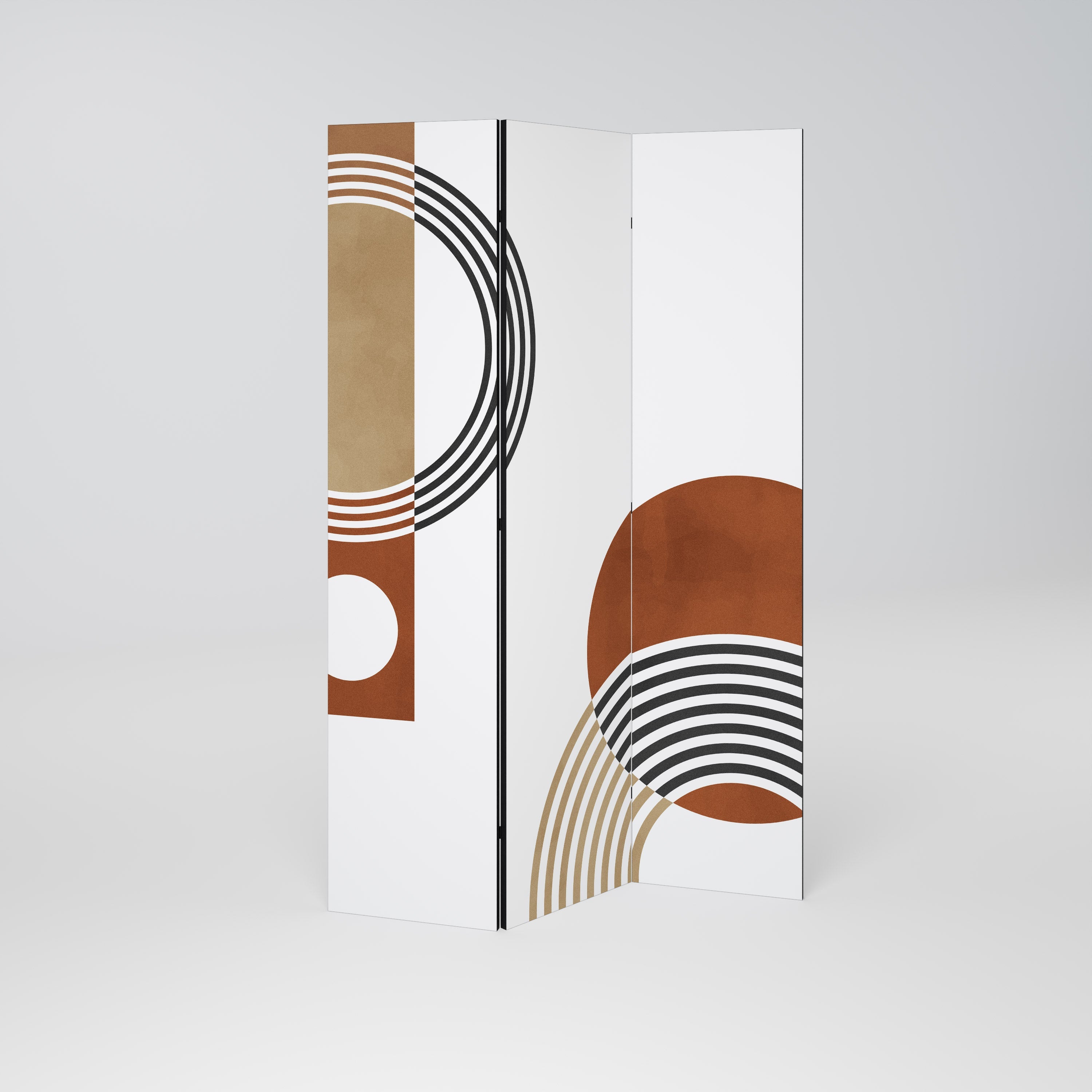 SPACE AROUND Dekorativer 3-teiliger Raumteiler