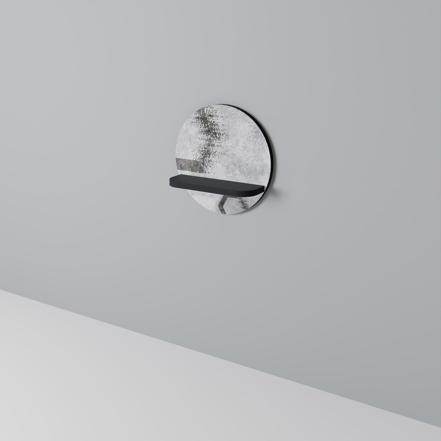 HEXAGONAL FIGURES Art Shelf