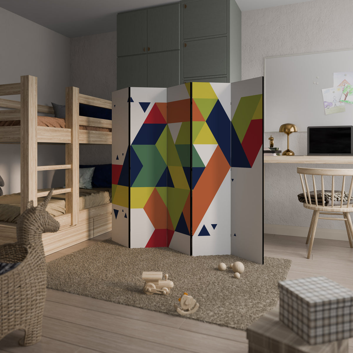 FUTURE SIGN 5-Panel Room Divider