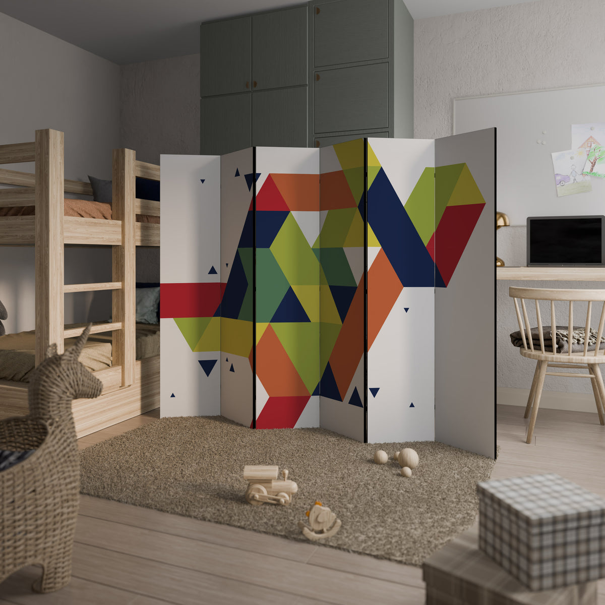 FUTURE SIGN 6-Panel Room Divider