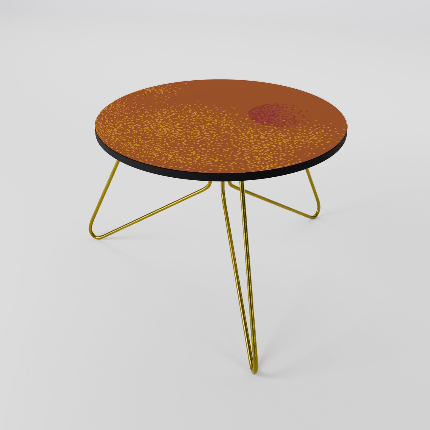 GLITTER COMPOSITION Couchtisch
