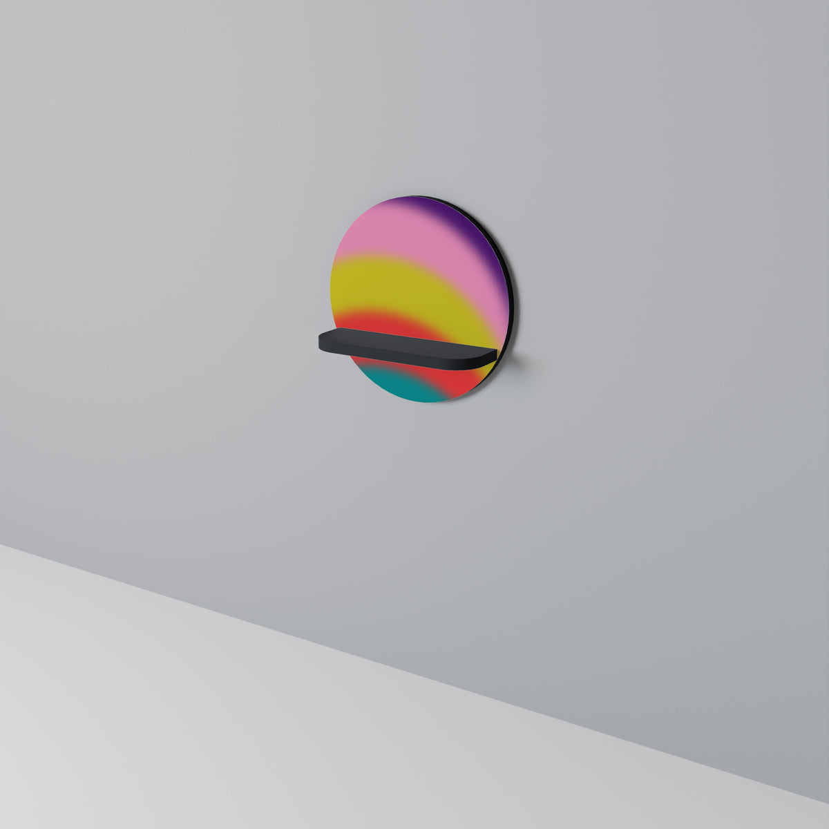 RAINBOW TIME Dekoratives Wandregal