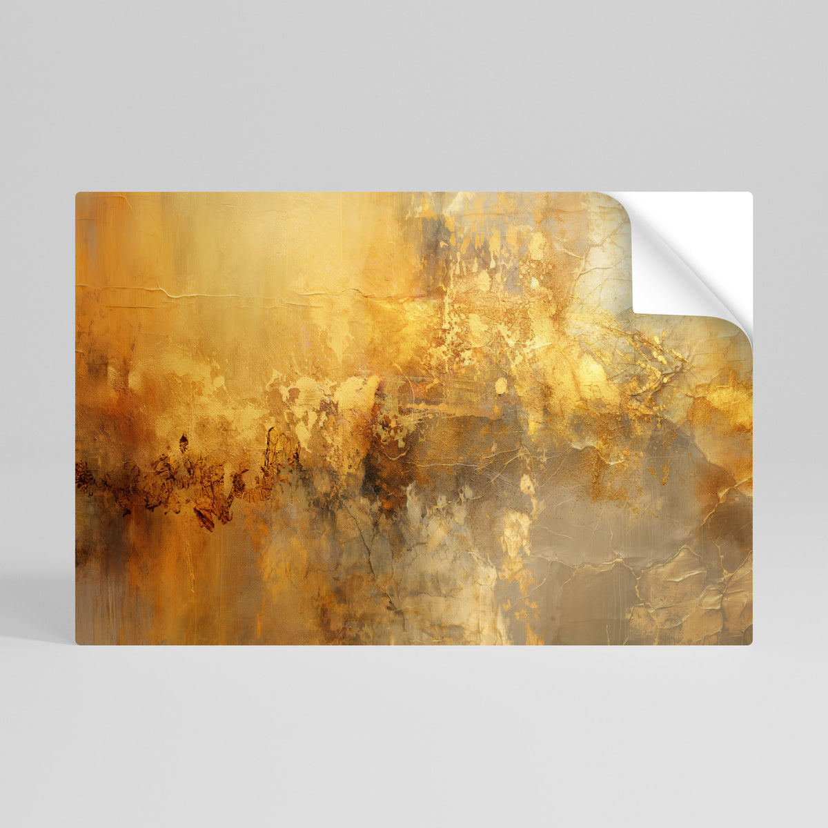 SEARING GLOW Selbstklebendes Horizontal-Poster