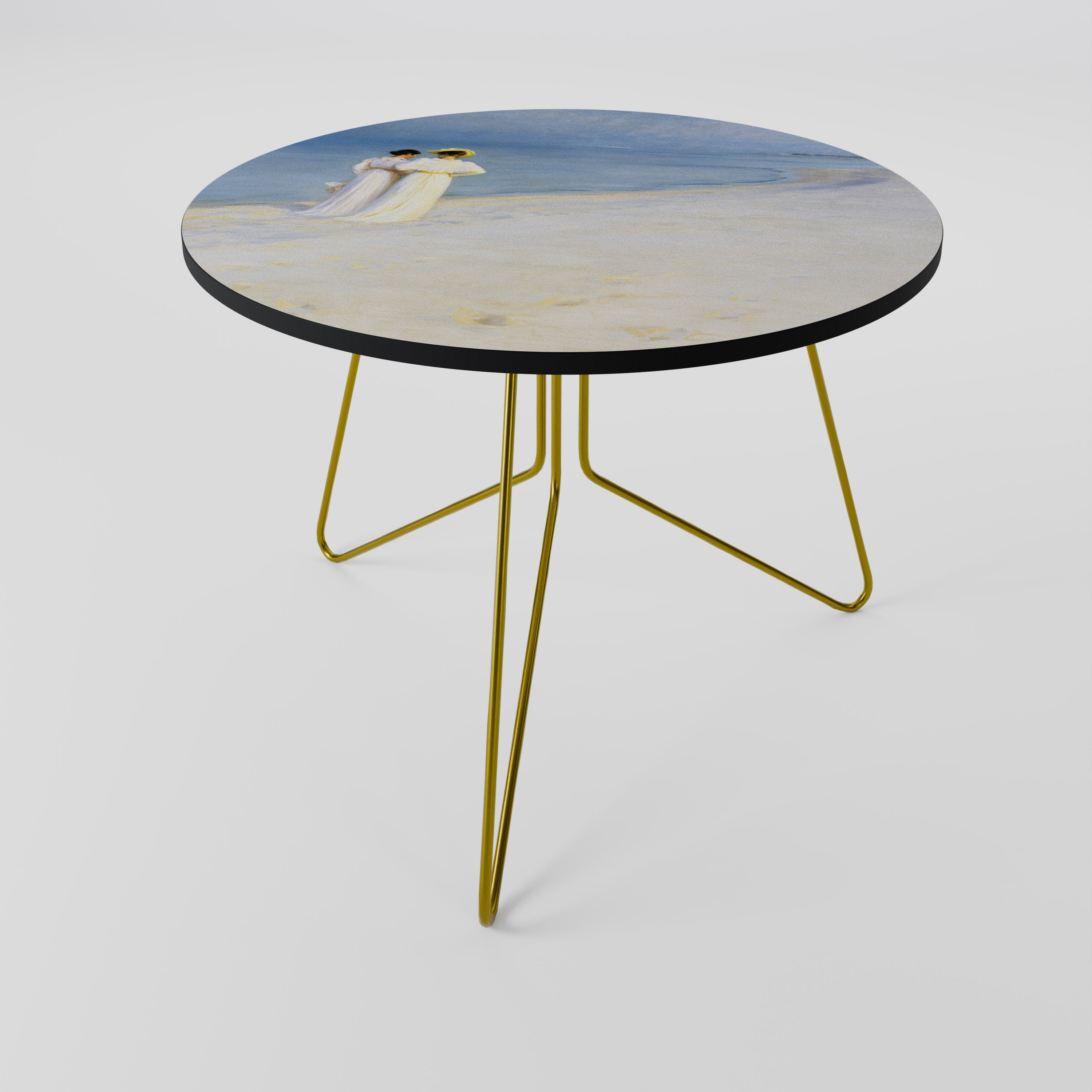 SOMMERABEND AM STRAND VON SKAGEN Couchtisch 69