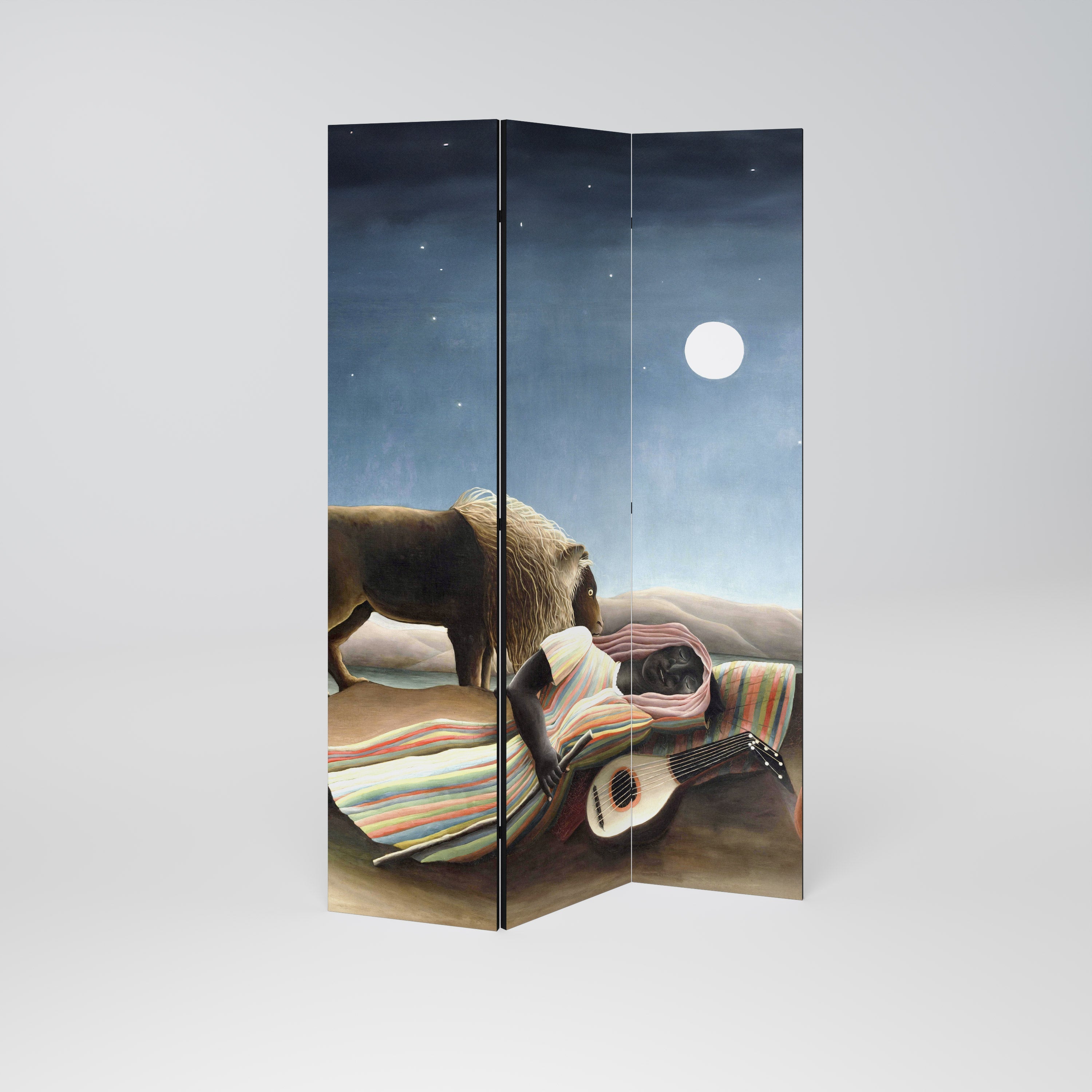 THE SLEEPING GYPSY Dekorativer 3-teiliger Raumteiler
