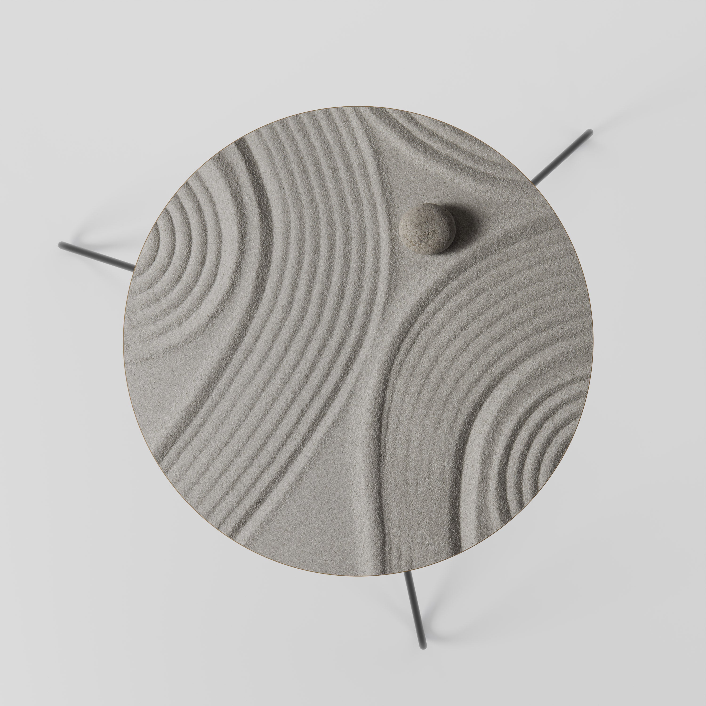 SANDSWIRL SERENITY Couchtisch 60