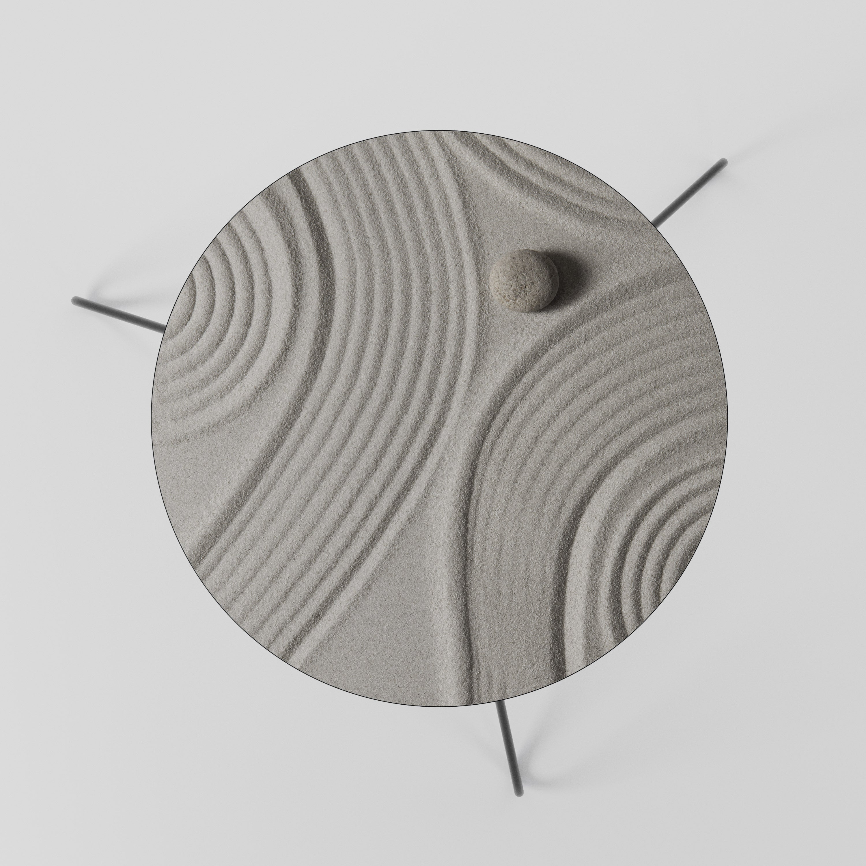 SANDSWIRL SERENITY Couchtisch 60