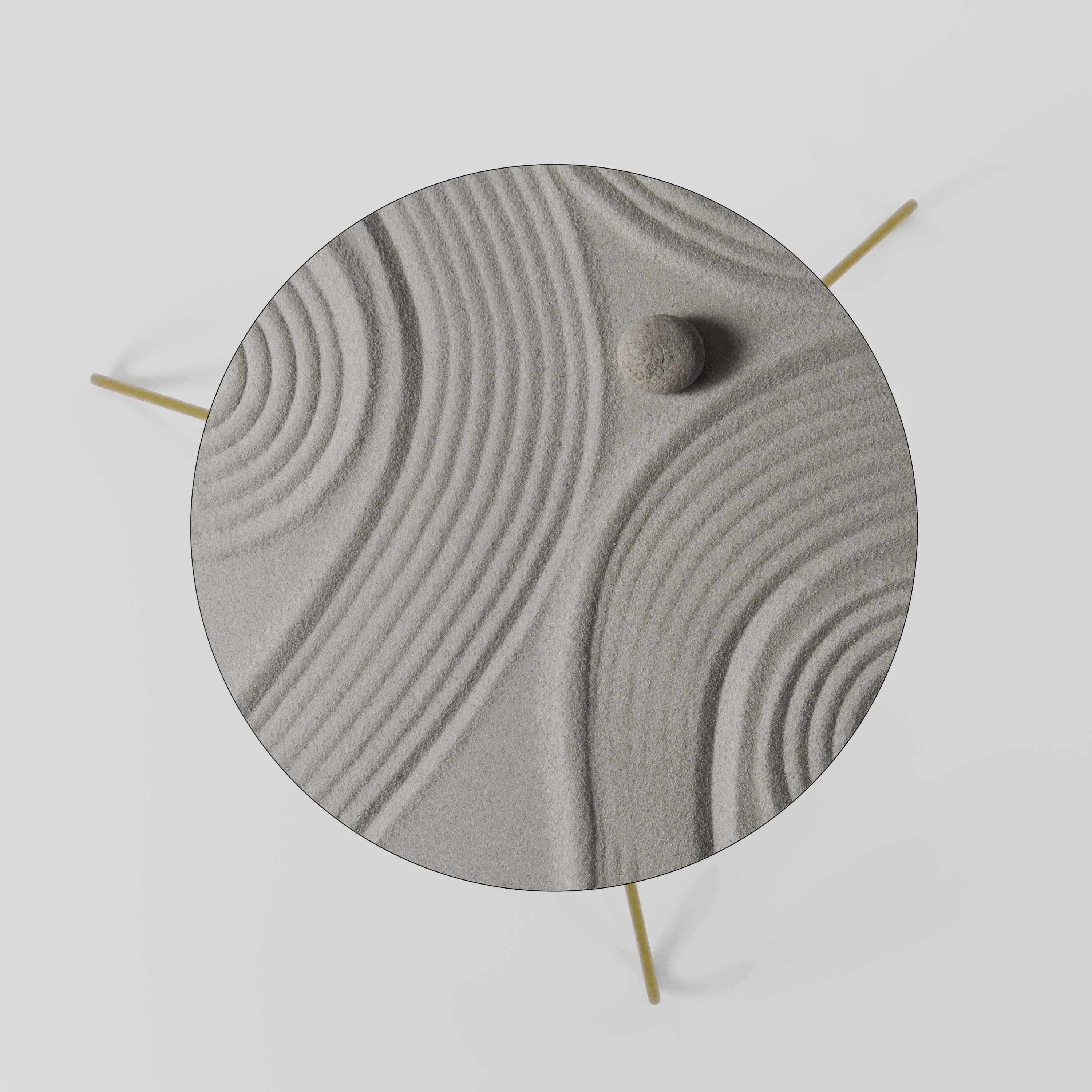 SANDSWIRL SERENITY Couchtisch 60