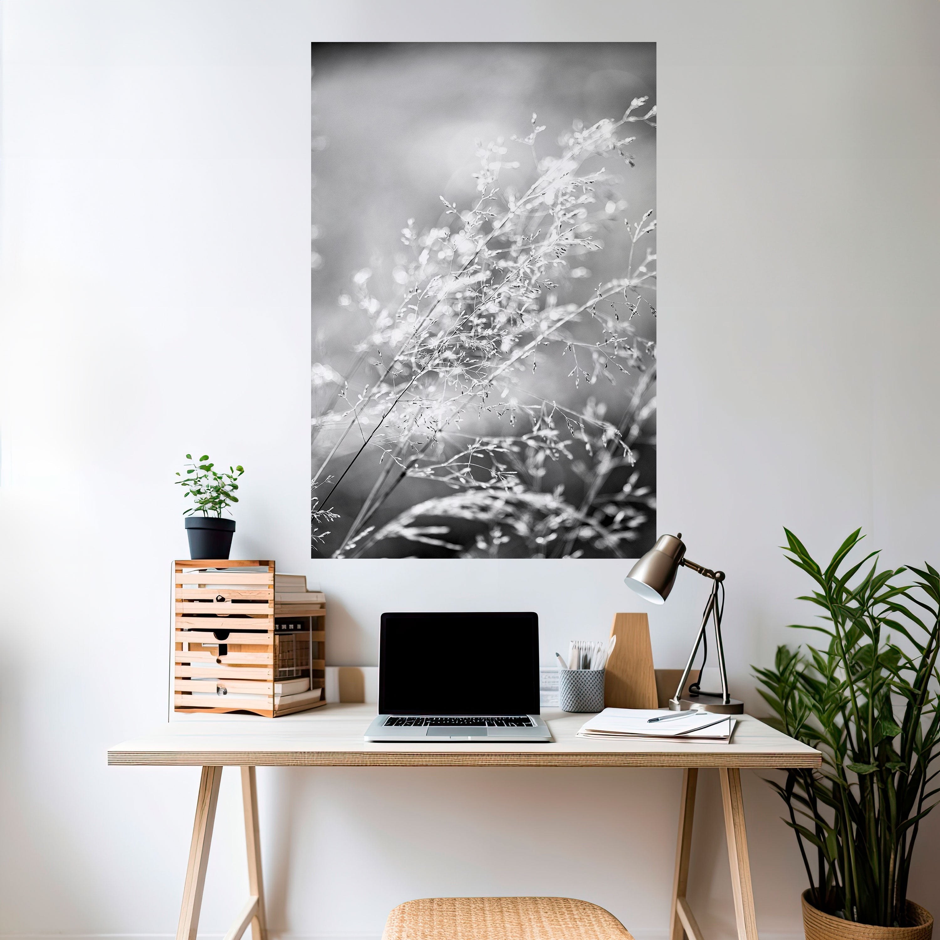 LIGHTSWEPT HARMONY Peel and Stick Vertical Poster