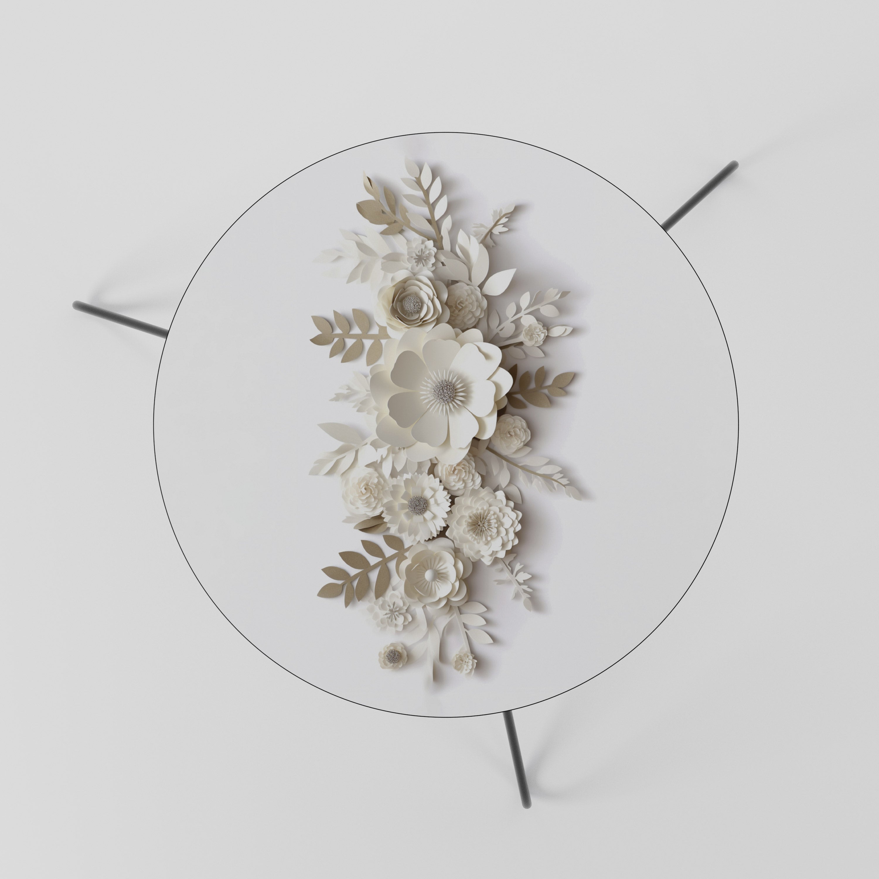 BLUSHING BOUQUET Couchtisch 60