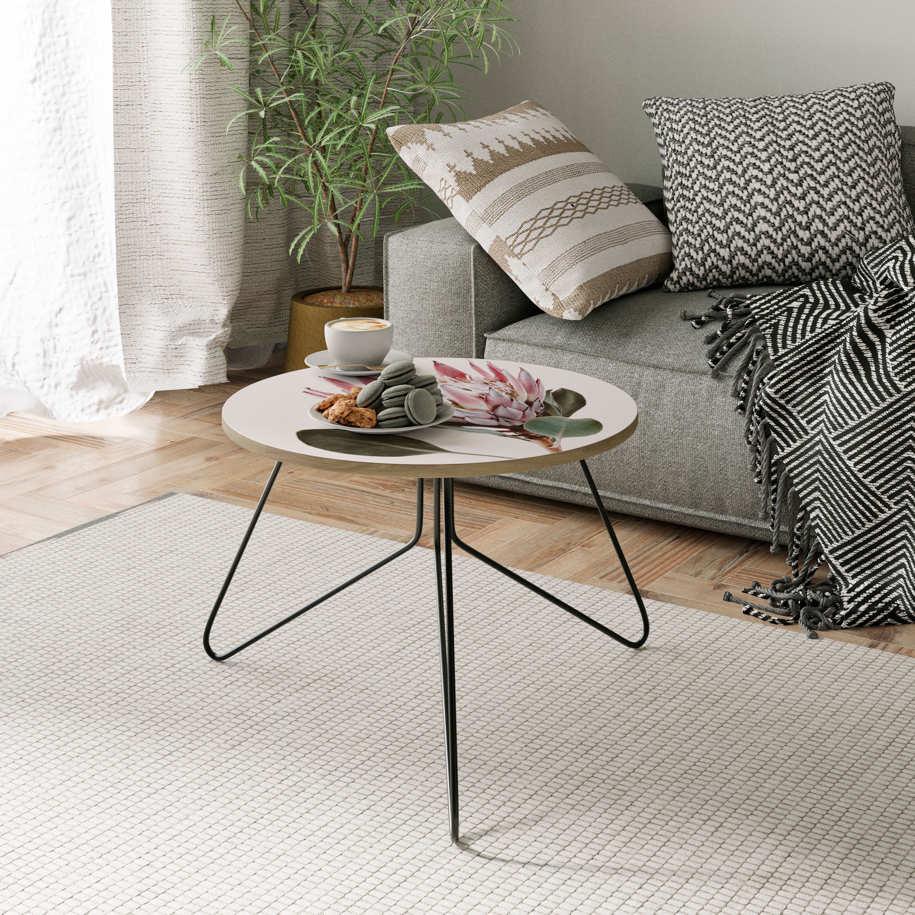 PROTEA FLOWER Couchtisch 60