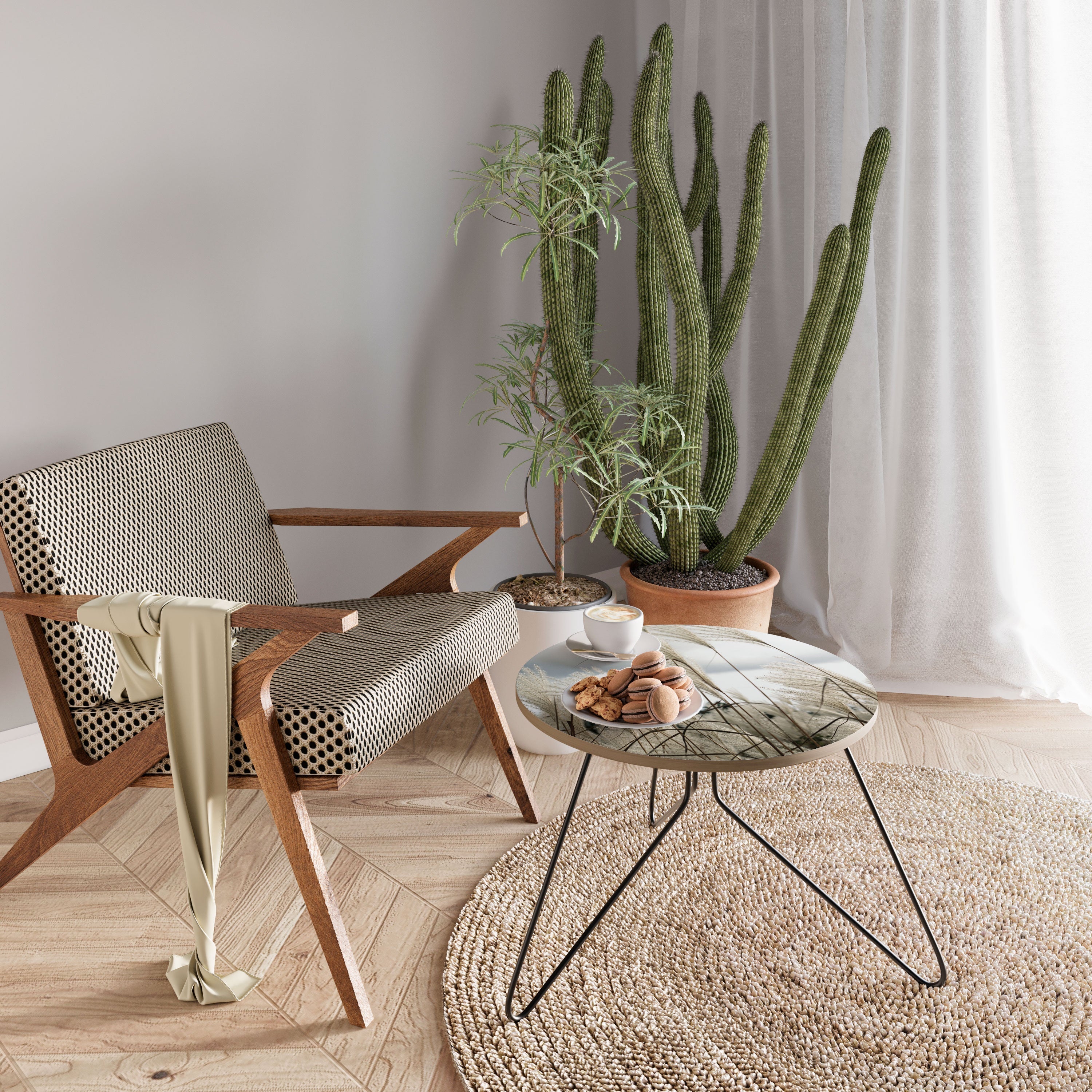 CLOUDS ABOVE GRASS Couchtisch 60