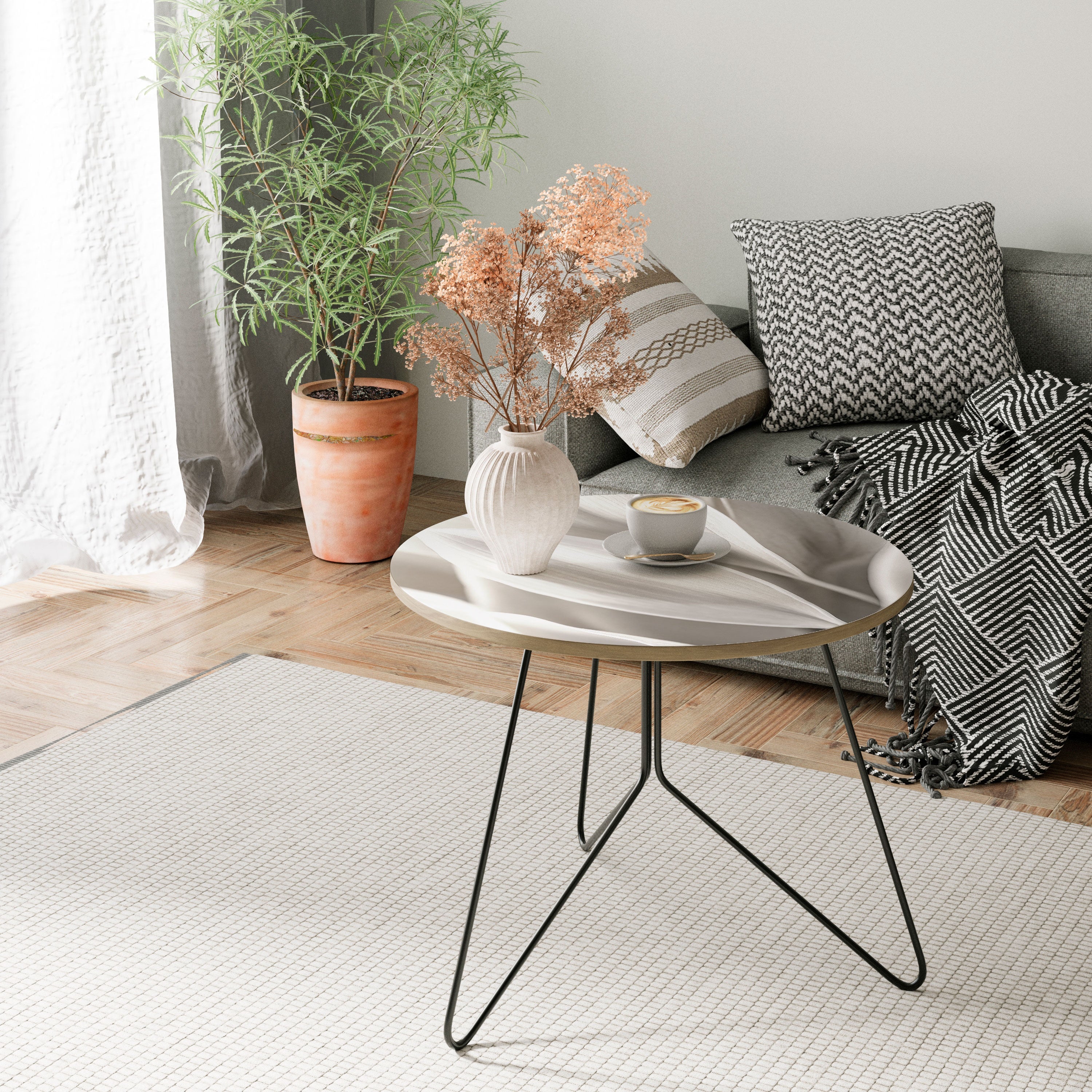 WHISPERS OF WHITE Couchtisch 69