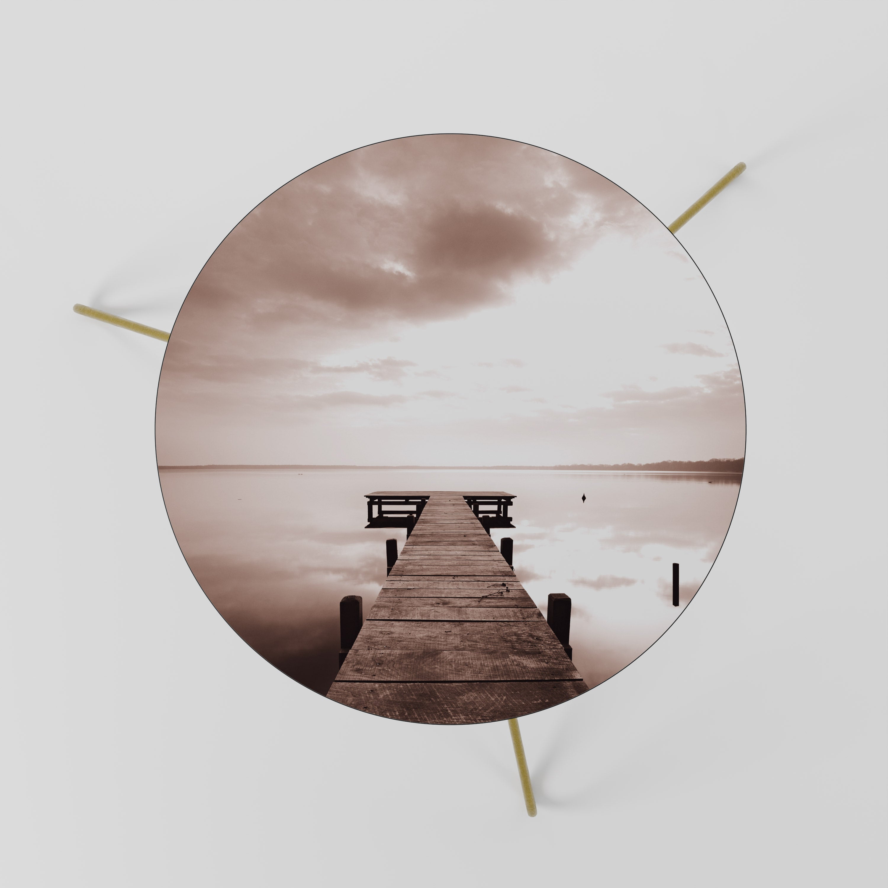 ECHOES OF STILLNESS Couchtisch 60