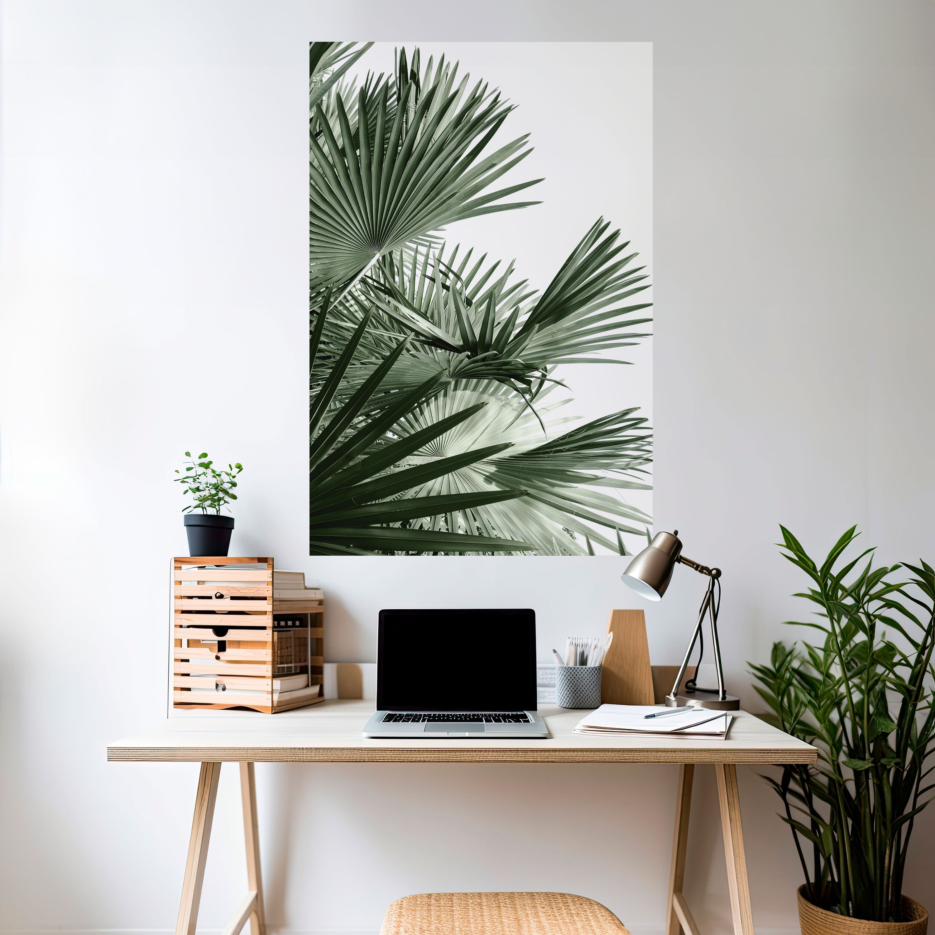 PALM PARADISE DANCE Peel and Stick Vertical Poster