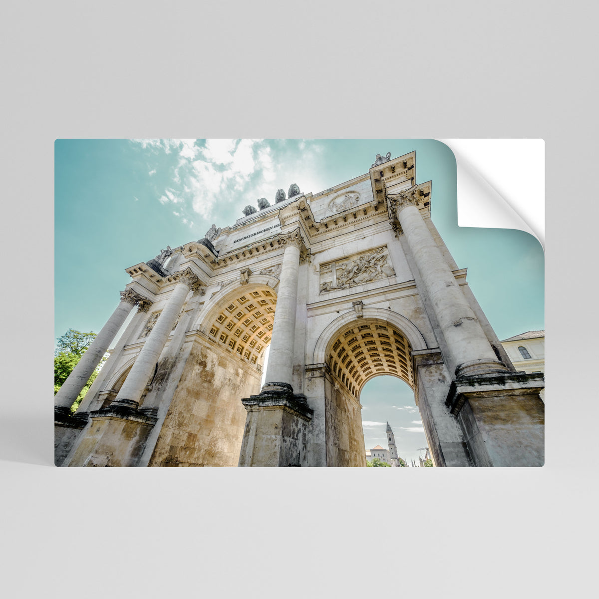 ARCHITECTURAL ELEGANCE Selbstklebendes Horizontal-Poster
