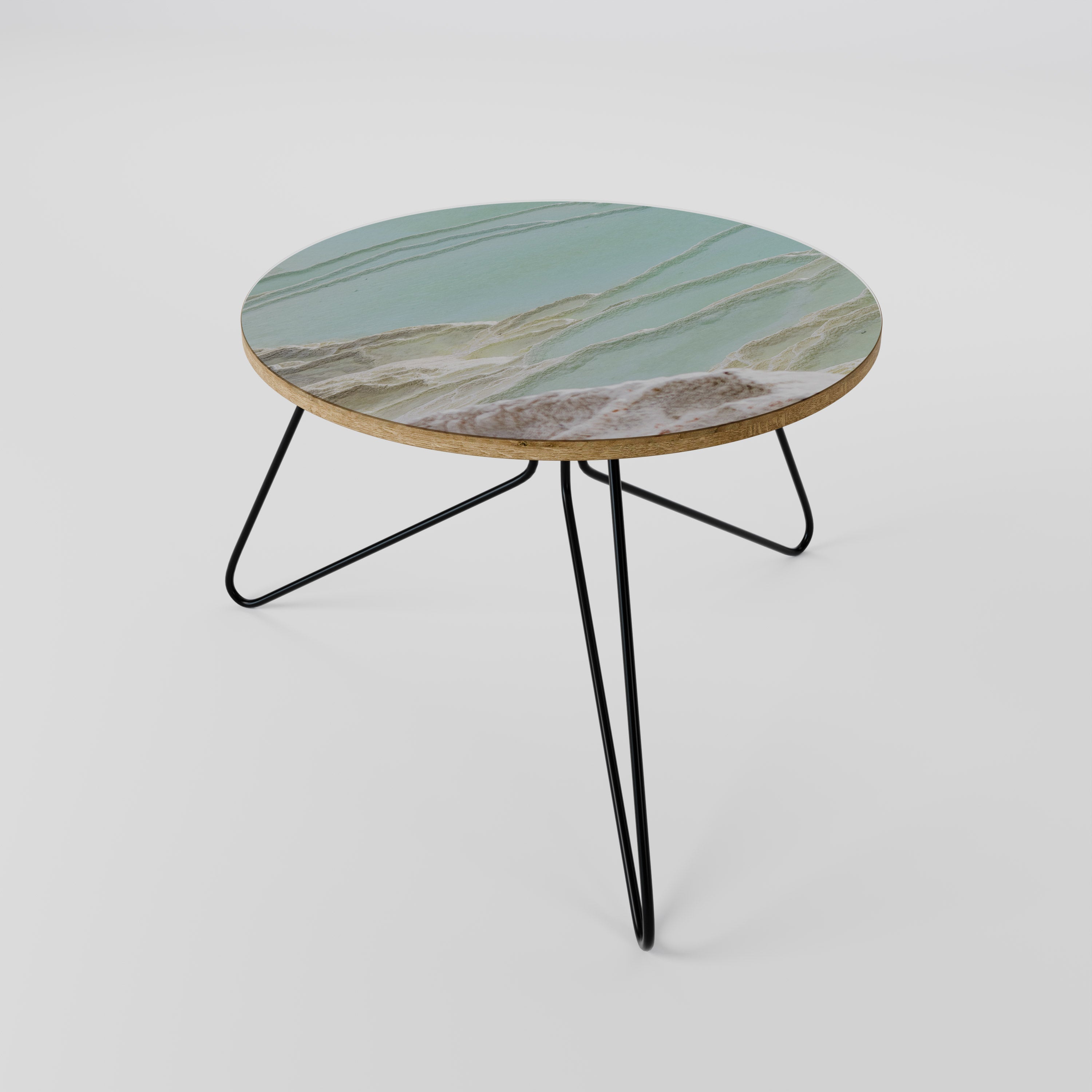 AQUAMARINE WHISPERS Couchtisch 60