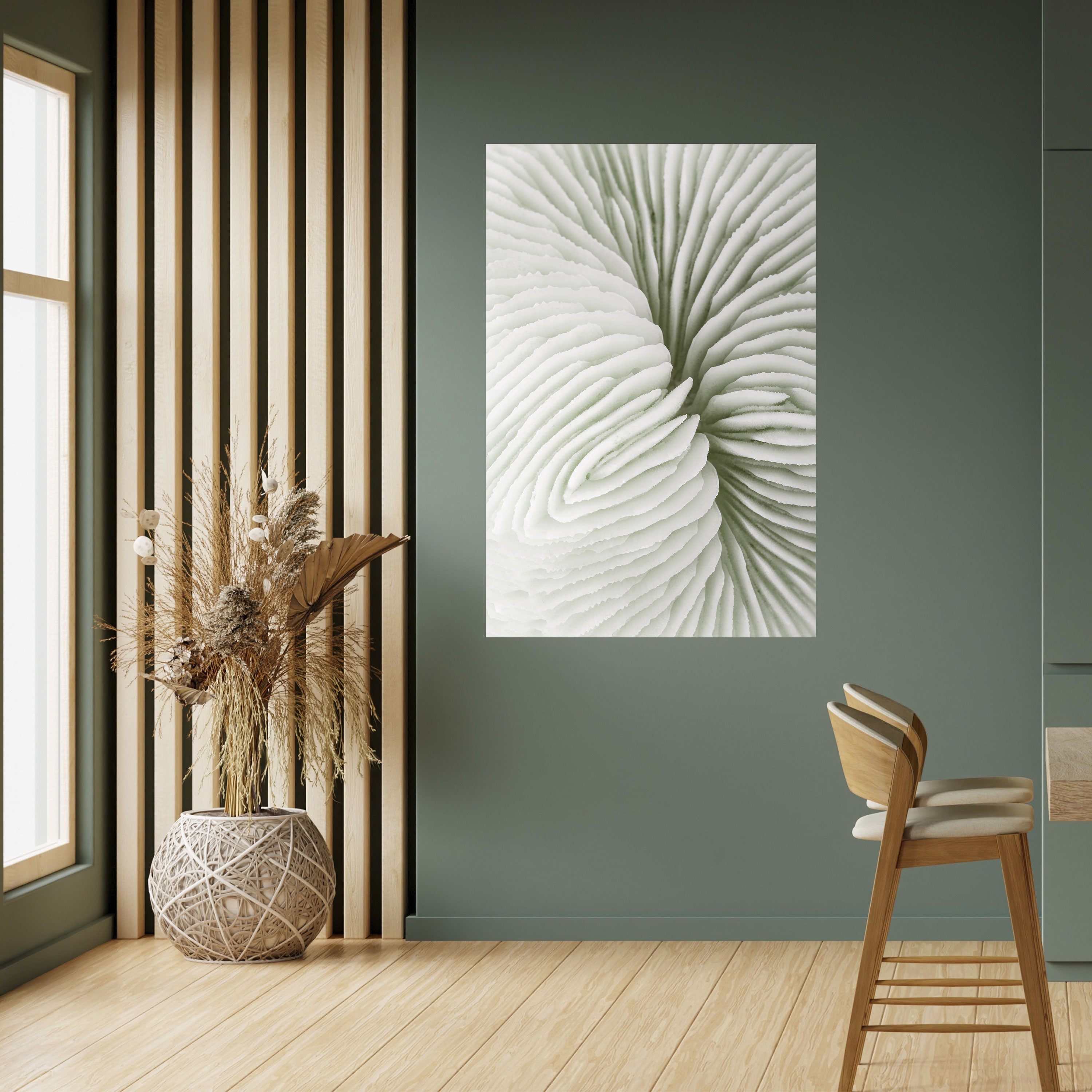 NATURE'S SYMMETRY Peel and Stick Vertical Poster