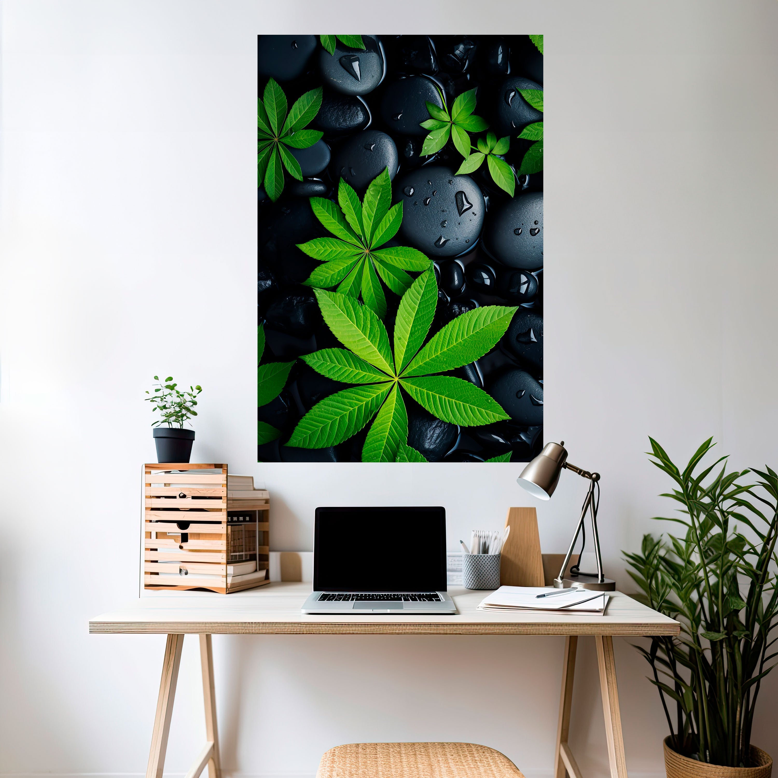NATURE'S EMBRACE Peel and Stick Vertical Poster